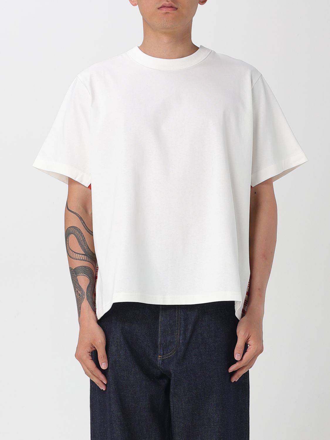 Bottega Veneta Bottega Veneta T-Shirt Men White Size US S / EU 44-46 / 1 - 1 Thumbnail