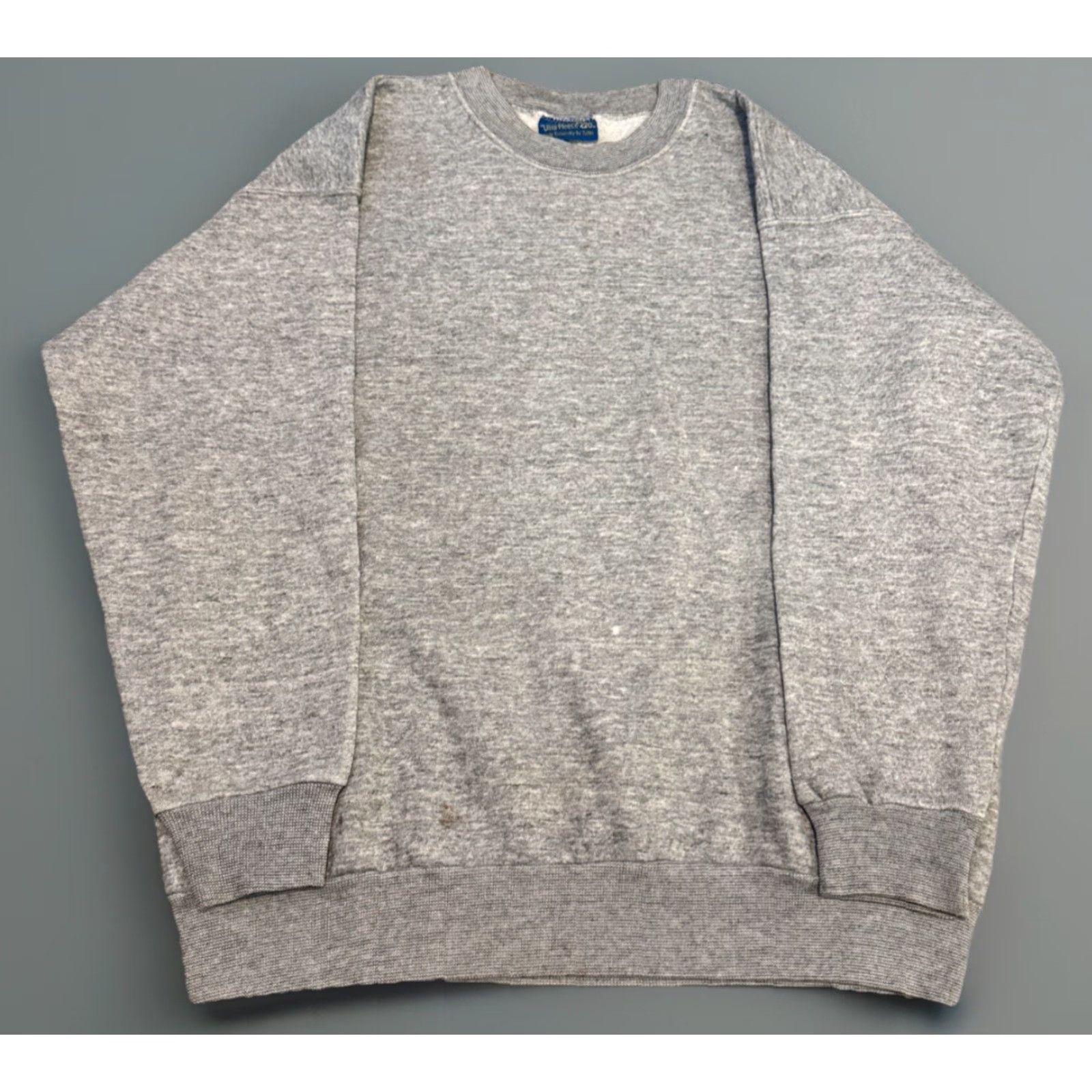 Tultex VINTAGE 80s Tultex Ultra Fleece 220 Grey Blank Crewneck Sweatshirt Large Size US L / EU 52-54 / 3 - 2 Thumbnail