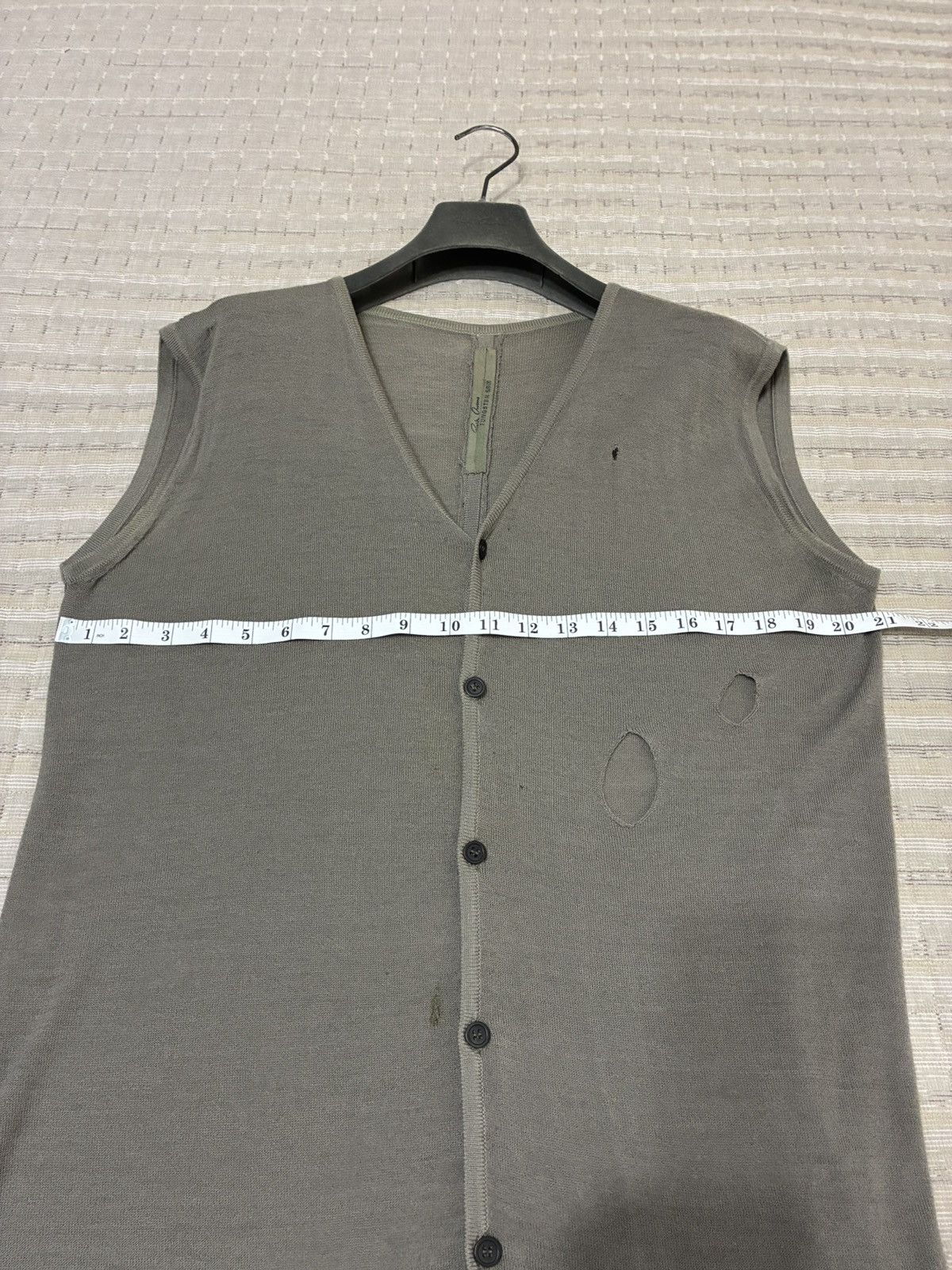 Rick Owens Rick Owens Beige Textured Fabric Size US S / EU 44-46 / 1 - 14 Thumbnail