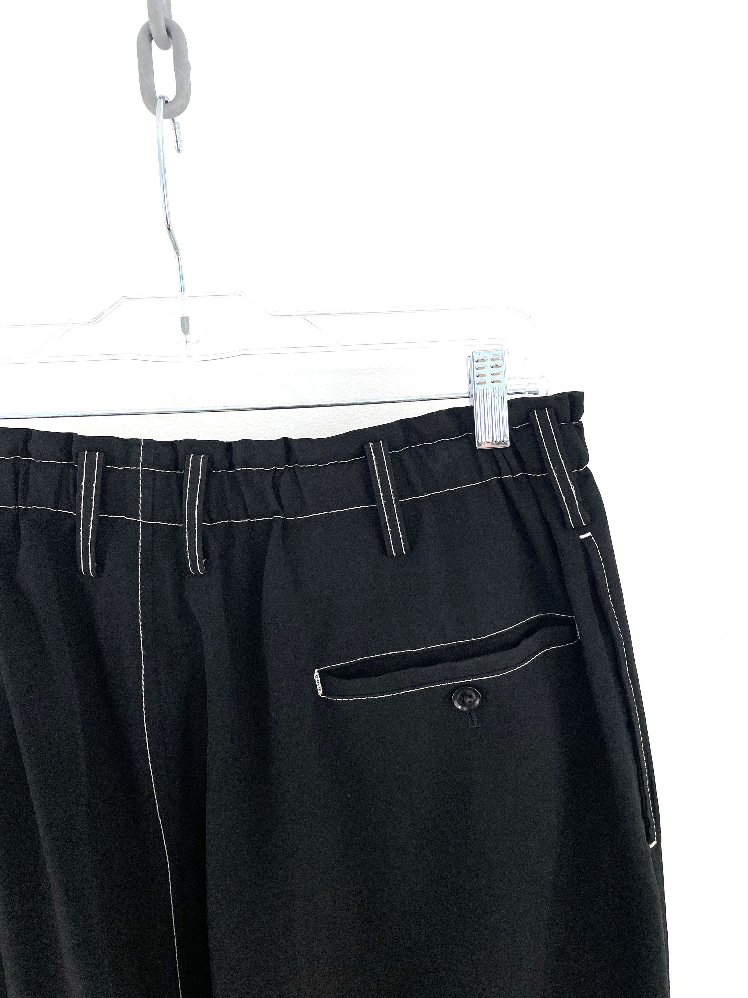 Yohji Yamamoto Contrast Stitch Pants Size US 34 / EU 50 - 12 Thumbnail
