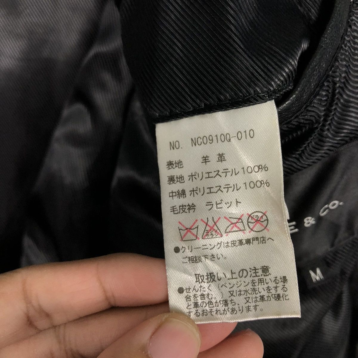 Japanese Brand 🔥VINTAGE BIKER LEATHER JACKET MALE & CO 14th ADDICTION Size US M / EU 48-50 / 2 - 21 Thumbnail