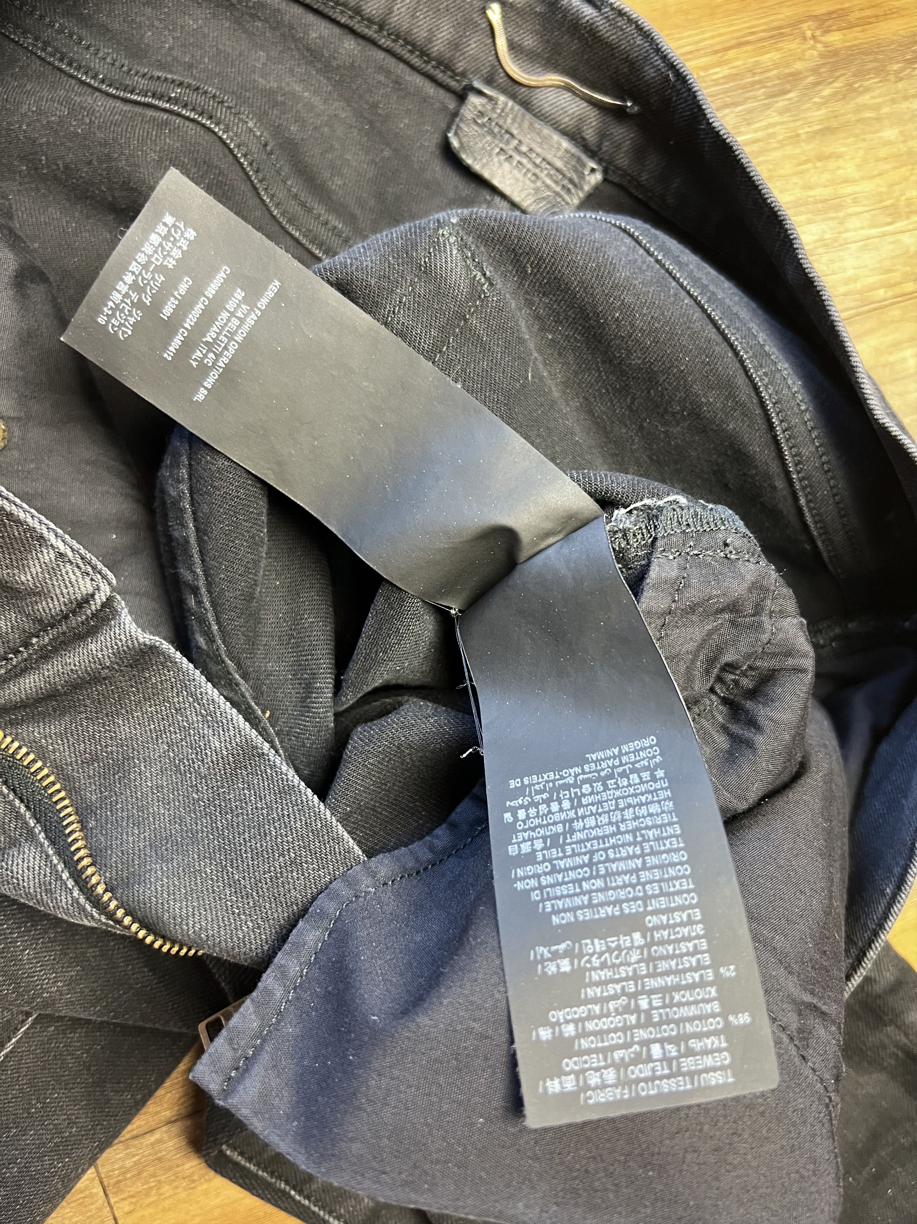 Saint Laurent Paris Saint Laurent Paris D02 Black Skinny Jeans Size US 30 / EU 46 - 5 Thumbnail