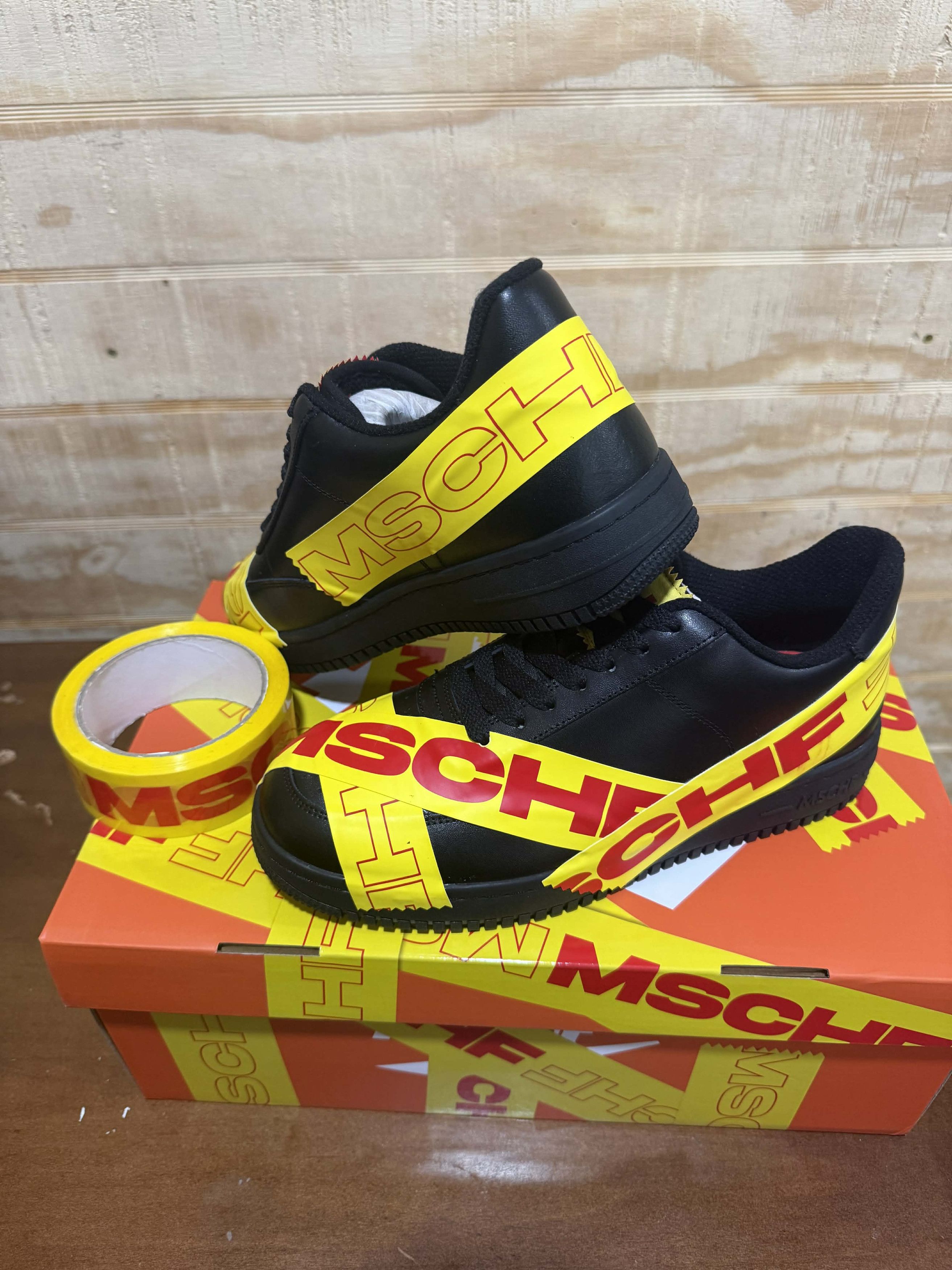 MSCHF MSCHF Super Normal 2 Inverted Tape Sneaker w Box Size US 6 / EU 39 - 4 Thumbnail