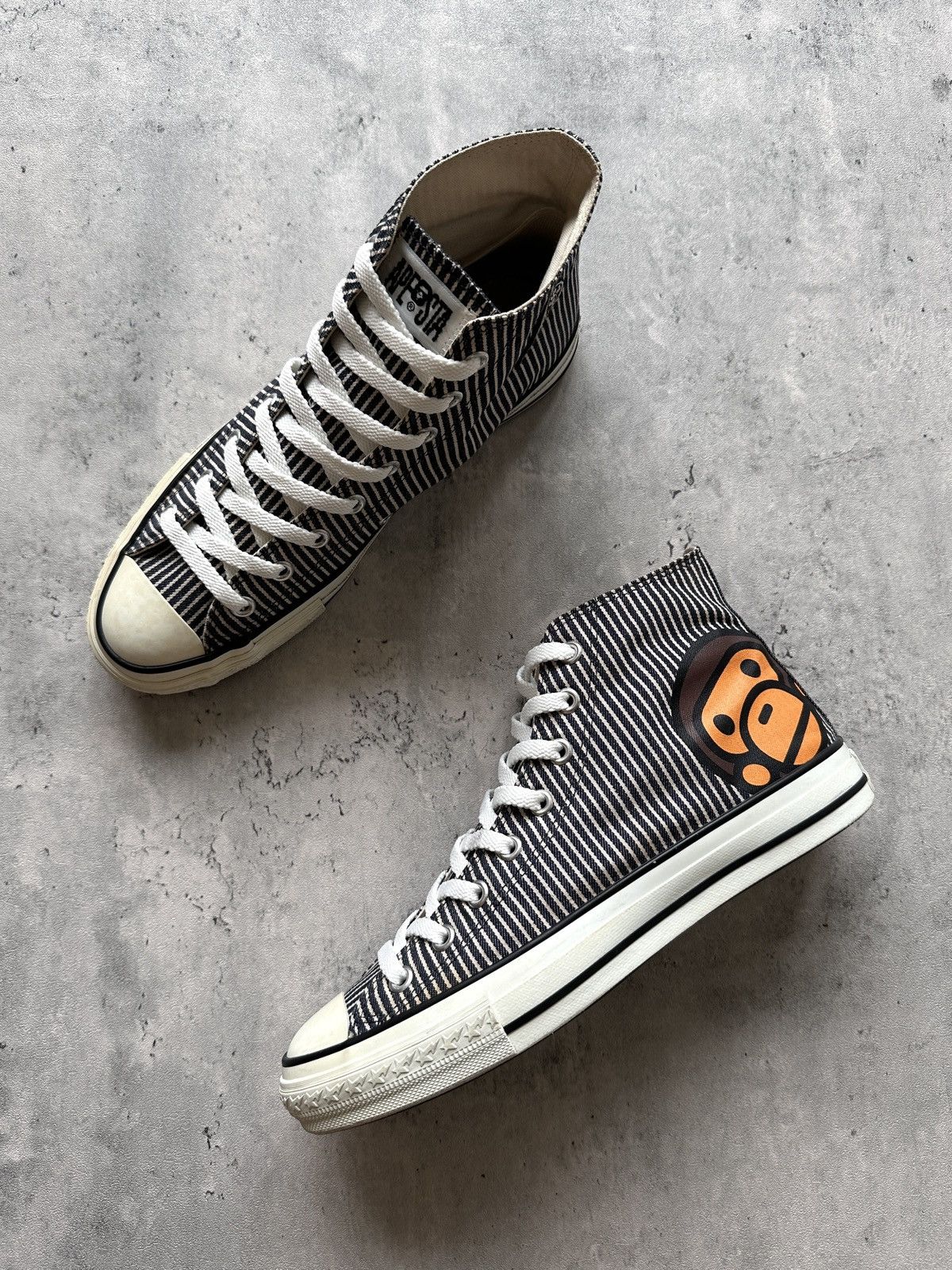 Bape NIGO ERA | BABY MILO HICKORY APE STA HIGH 2000s Size US 9.5 / EU 42-43 - 12 Thumbnail