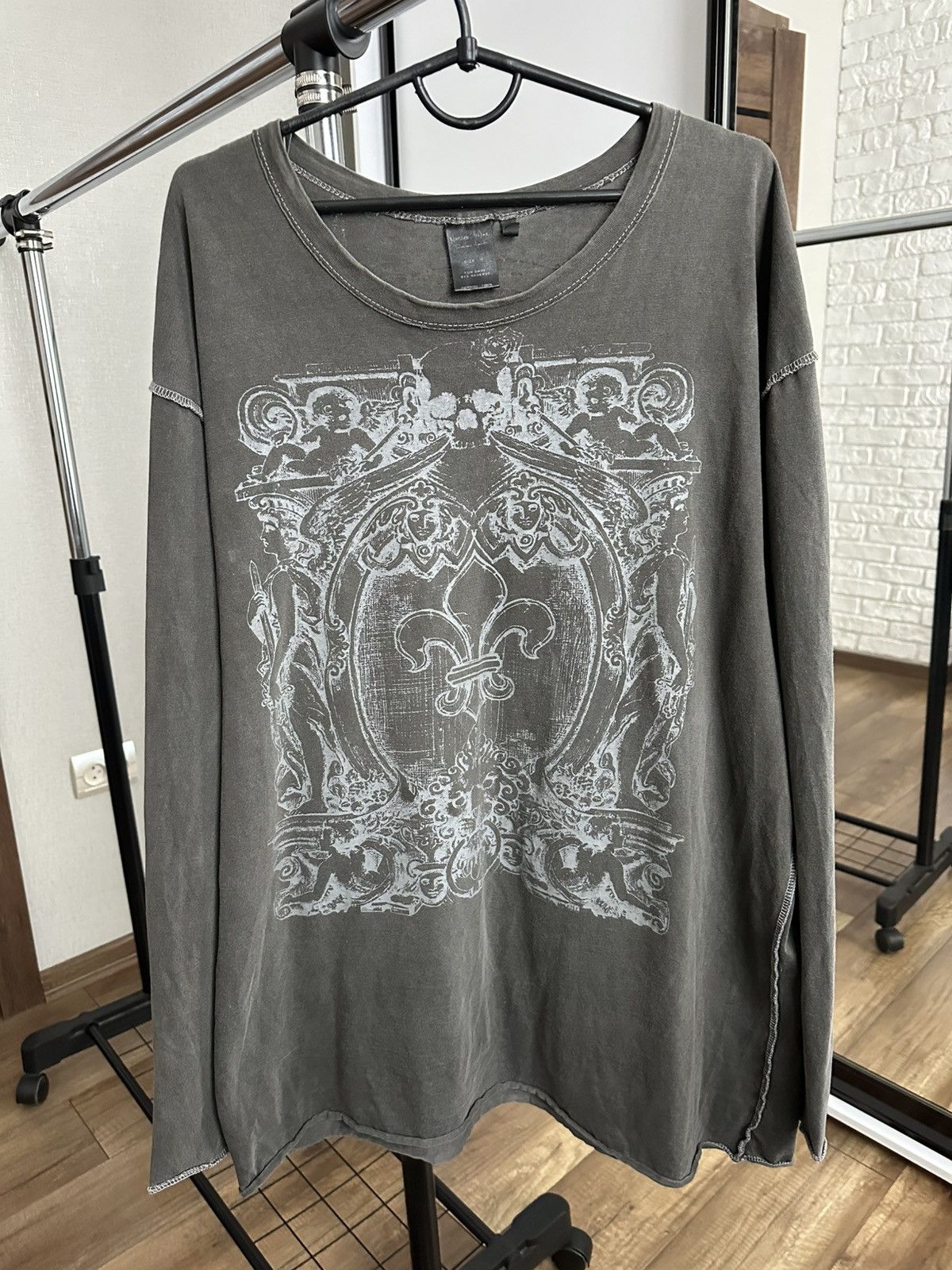 Number (N)ine Number (N)Ine Vintage Long Sleeve T-Shirt Japanese Size US XL / EU 56 / 4 - 1 Thumbnail