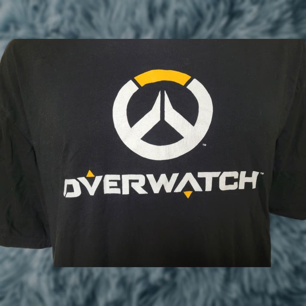 Vintage VINTAGE Overwatch T-Shirt Blizzard Entertainment Men 3XL Black Crew Neck Short Sleeve Graphic Tee Gaming Logo Size US XXL / EU 58 / 5 - 1 Thumbnail