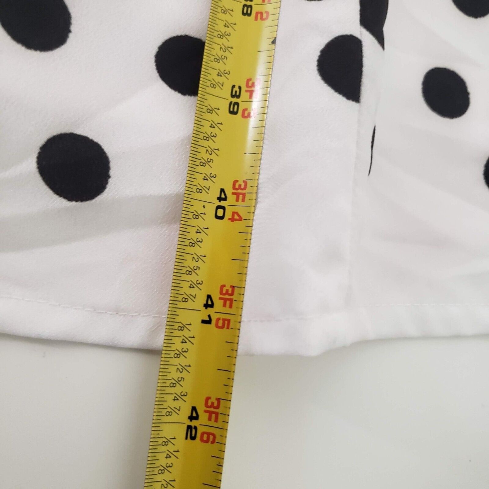 Designer eShakti Polka Dot Dress Womens Size 2X Ombre Blue Pockets Size XXL / US 16-18 / IT 52-54 - 9 Thumbnail