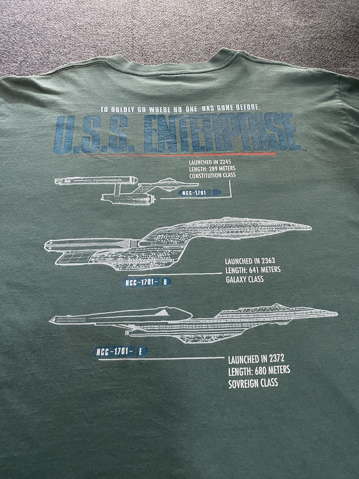 Other Star trek U.S.S. Enterprise 1999’s Size US XL / EU 56 / 4 - 2 Thumbnail