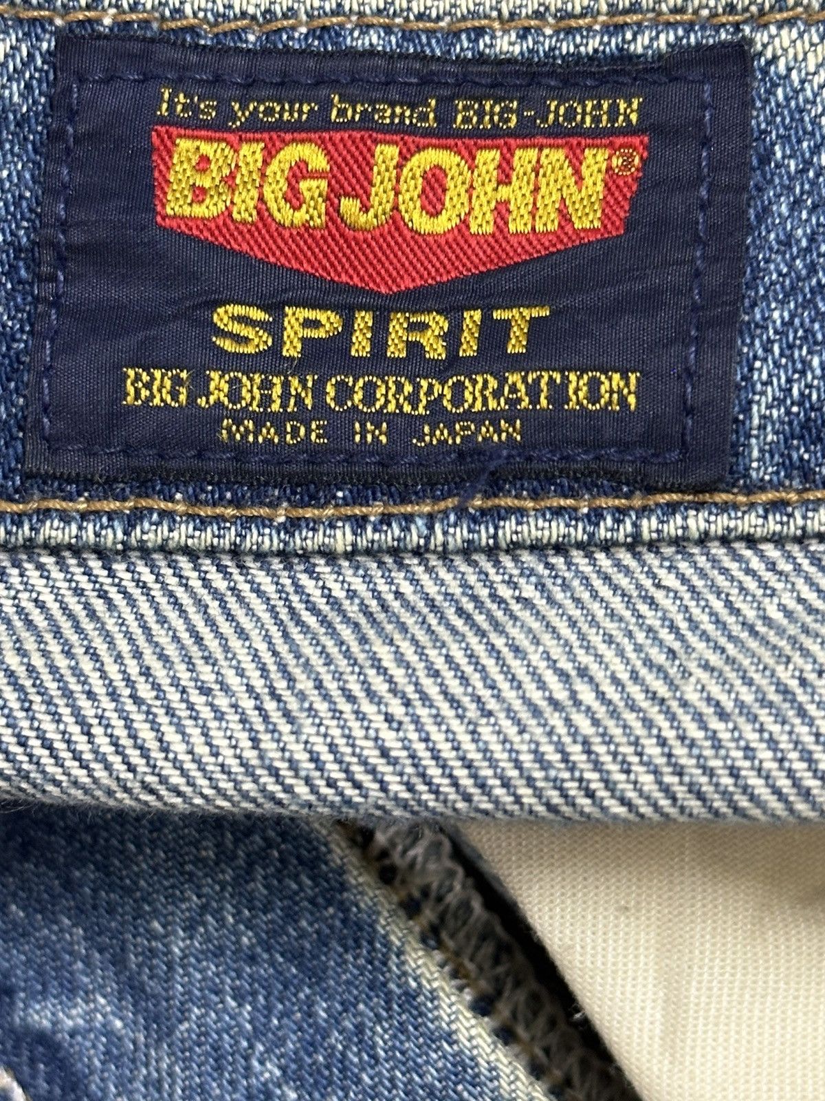 Big John Vintage Big John Mud Wash Distressed Baggy Jeans Size US 32 / EU 48 - 9 Thumbnail