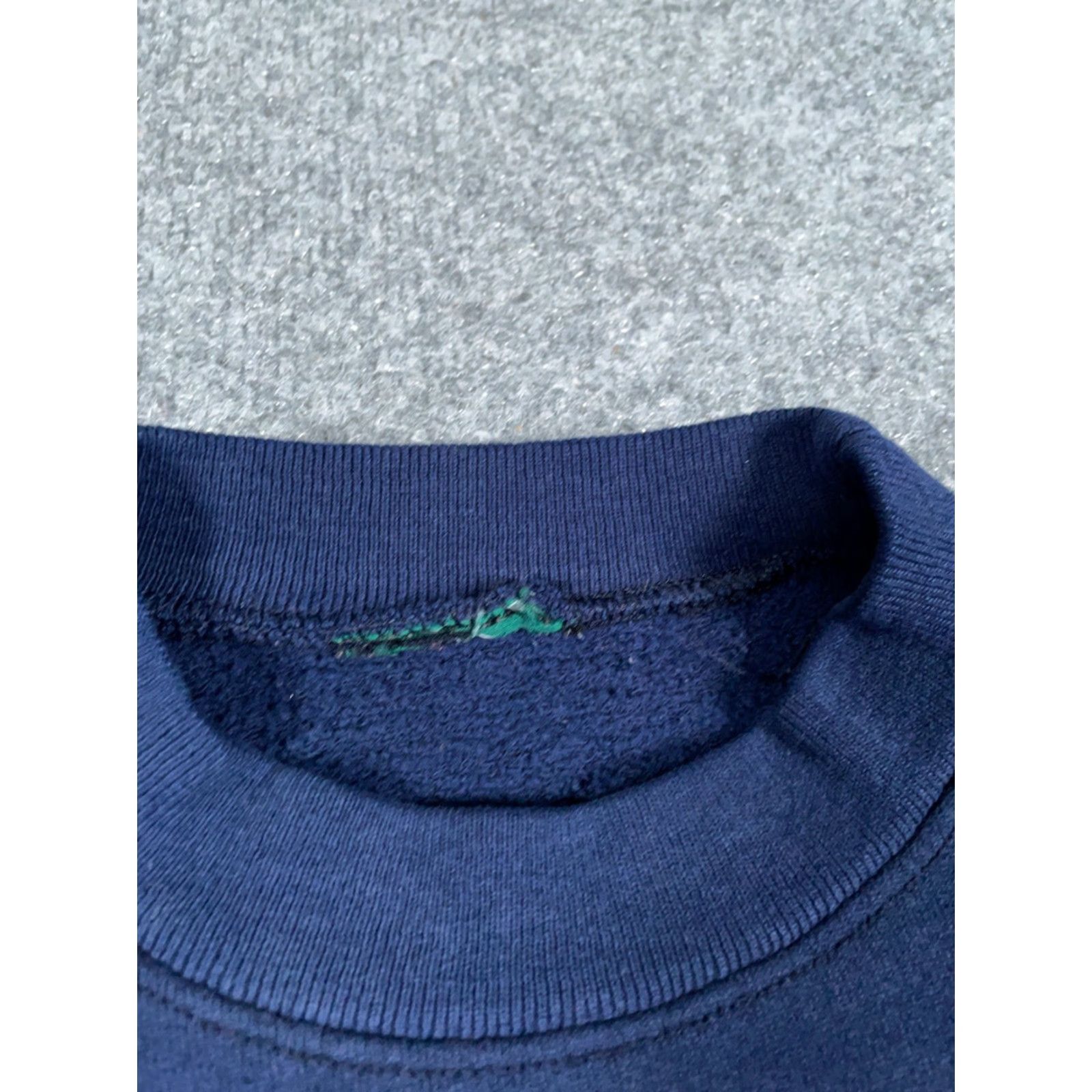 Vintage VTG 90s USA Baseball Sweatshirt Adult Large XL Blue Big Print Retro Sports Mens Size US L / EU 52-54 / 3 - 4 Thumbnail