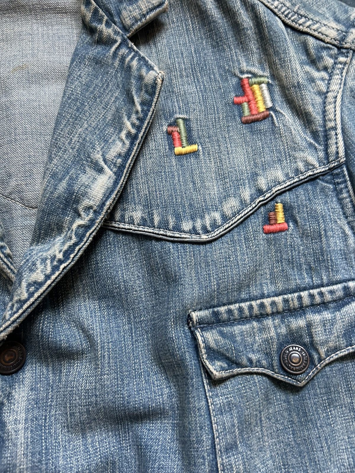 Kapital × Kapital Kountry Kapital damaged Studs coverall denim jacket Size US L / EU 52-54 / 3 - 8 Thumbnail