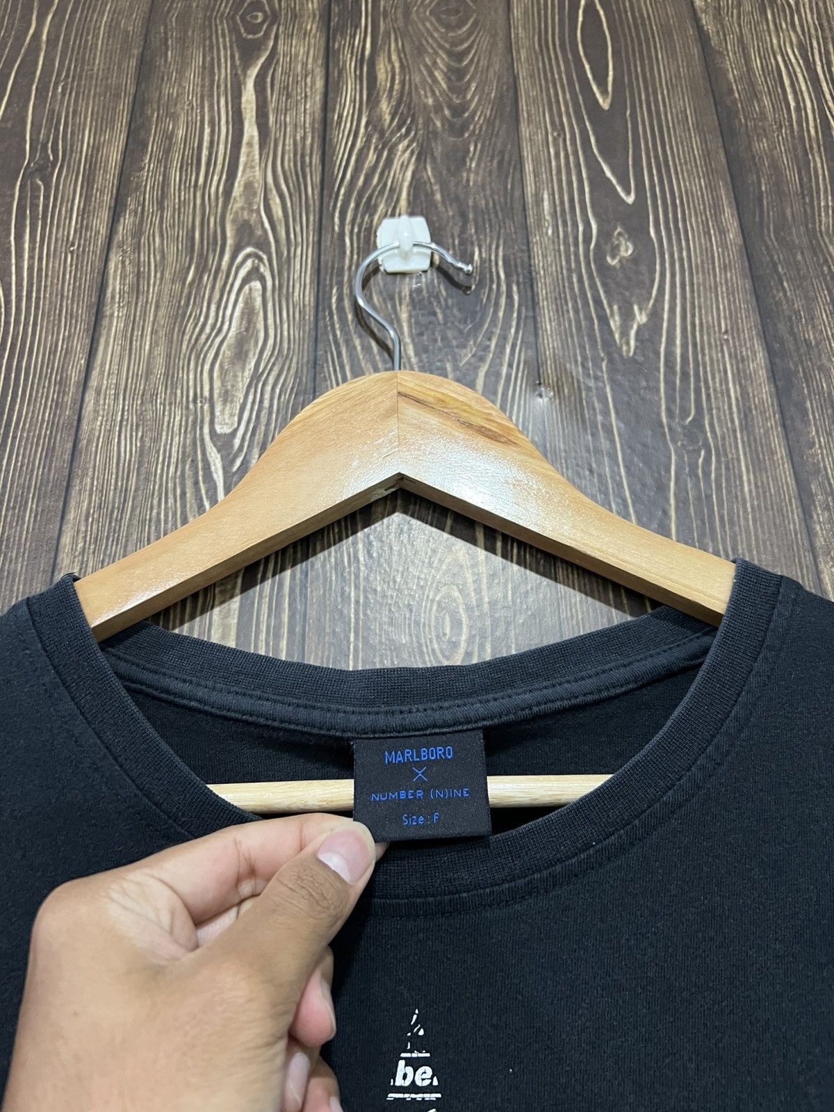 Japanese Brand × Marlboro × Number (N)ine Number Nine x Marlboro Guitar Graphic Tshirt Size US M / EU 48-50 / 2 - 6 Thumbnail