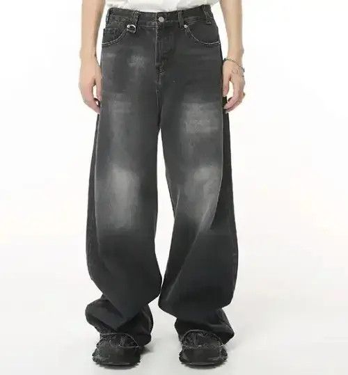 Jean Amamiya x Kouno Baggy Vintage Faded Skater Denim Size US 34 / EU 50 - 3 Thumbnail
