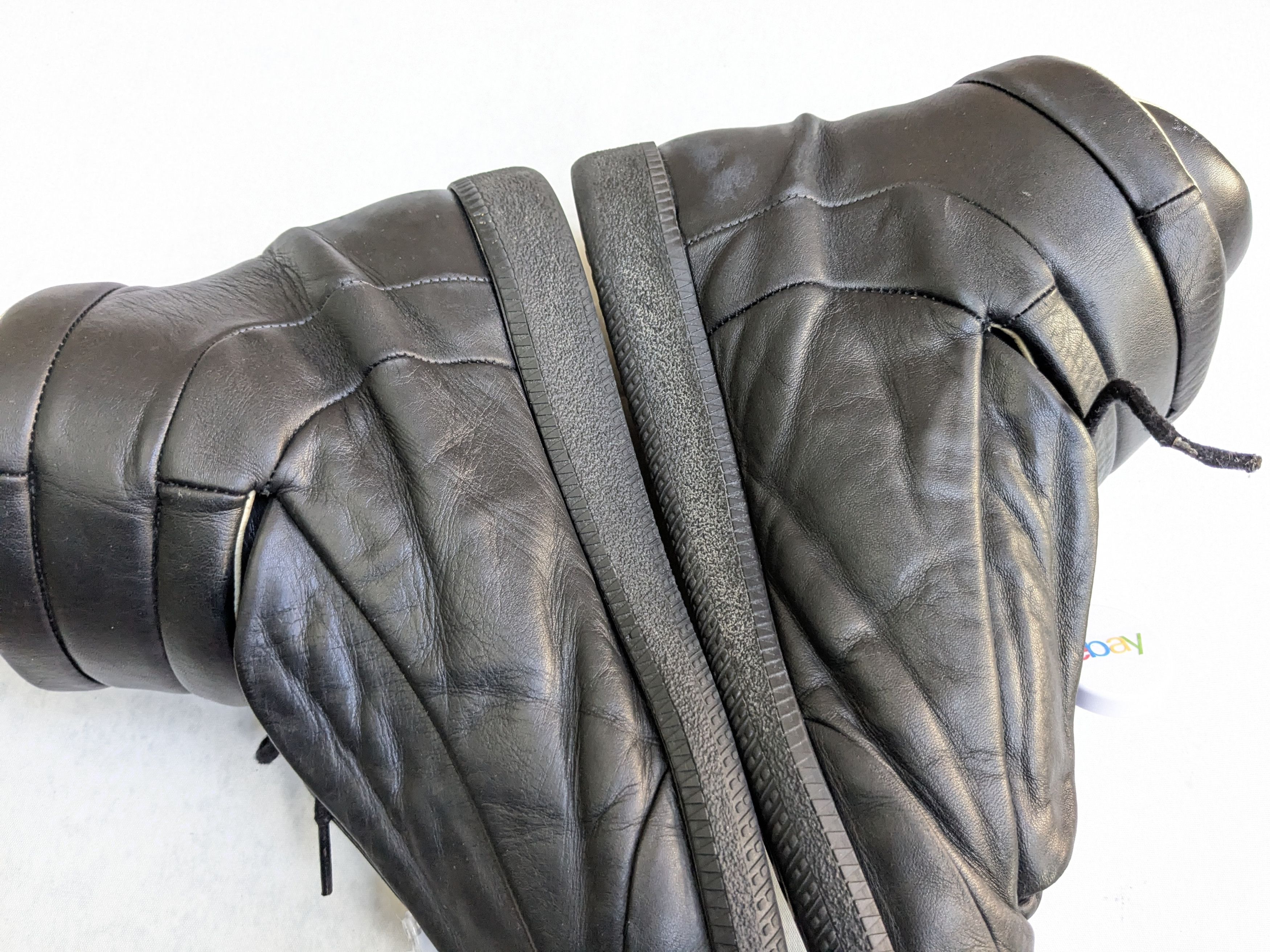 Maison Margiela Maison Margiela Future Black 11 44 High Tops Leather Size US 11 / EU 44 - 10 Thumbnail