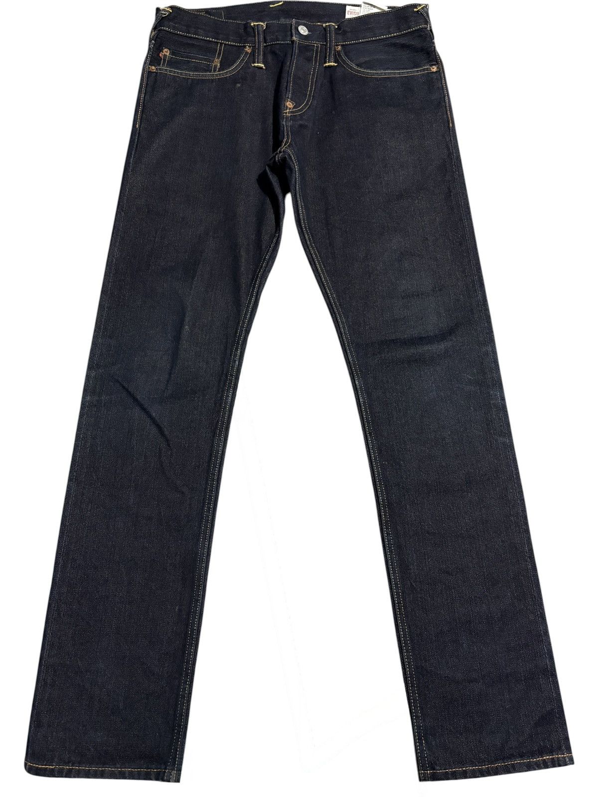 Evisu 29 Evisu Lot 2017 Selvedge Denim Logo Print Jeans Japanese Size US 29 - 3 Thumbnail