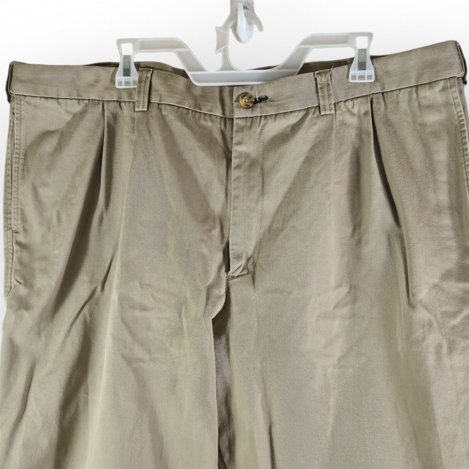 Duluth Trading Company Duluth Trading Co Men's Tan Khaki Pleated Pants Size 44x32 Size US 44 / EU 60 - 8 Thumbnail