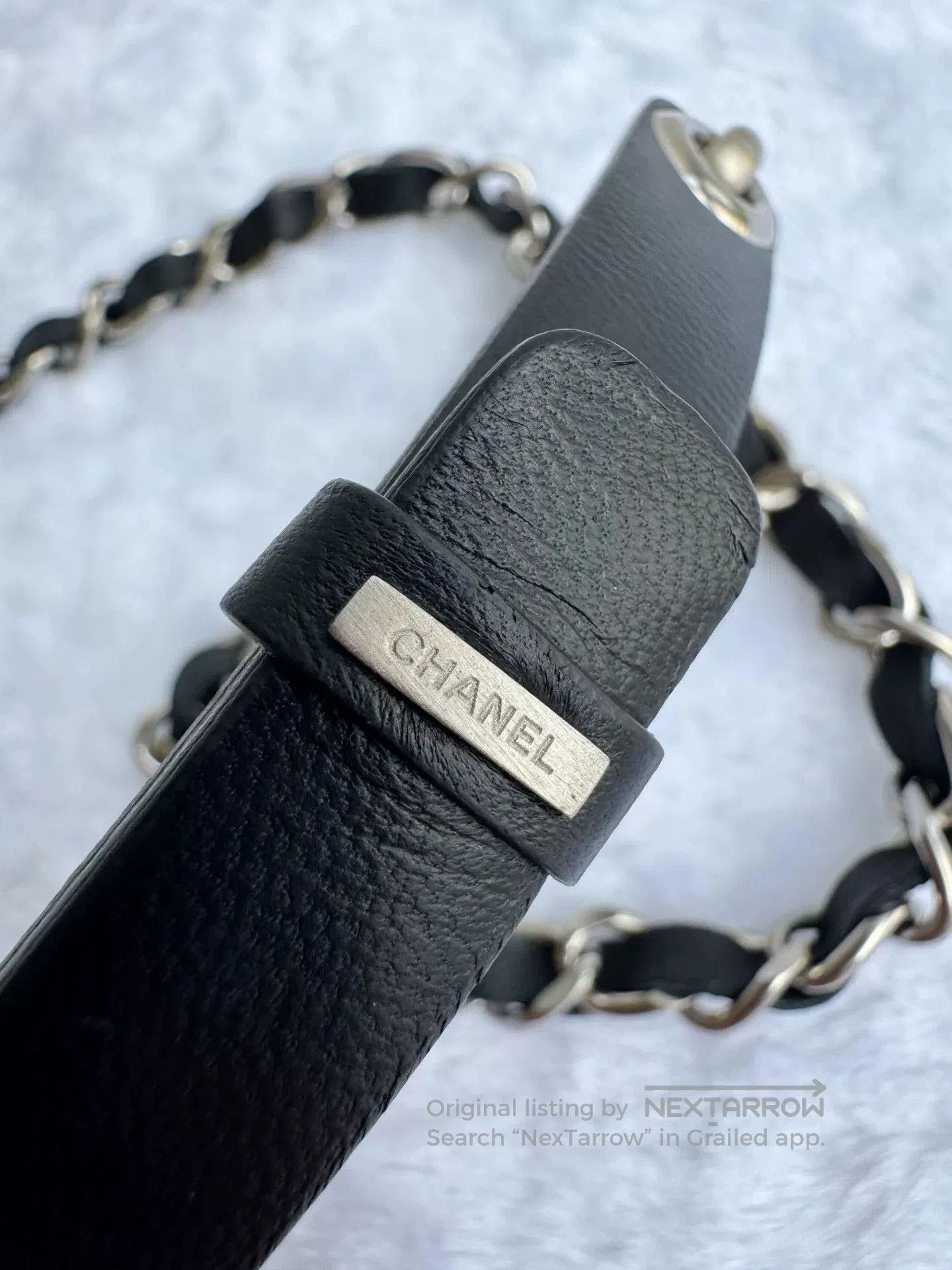 Chanel Chanel Black Chain Belt. Size ONE SIZE - 4 Thumbnail