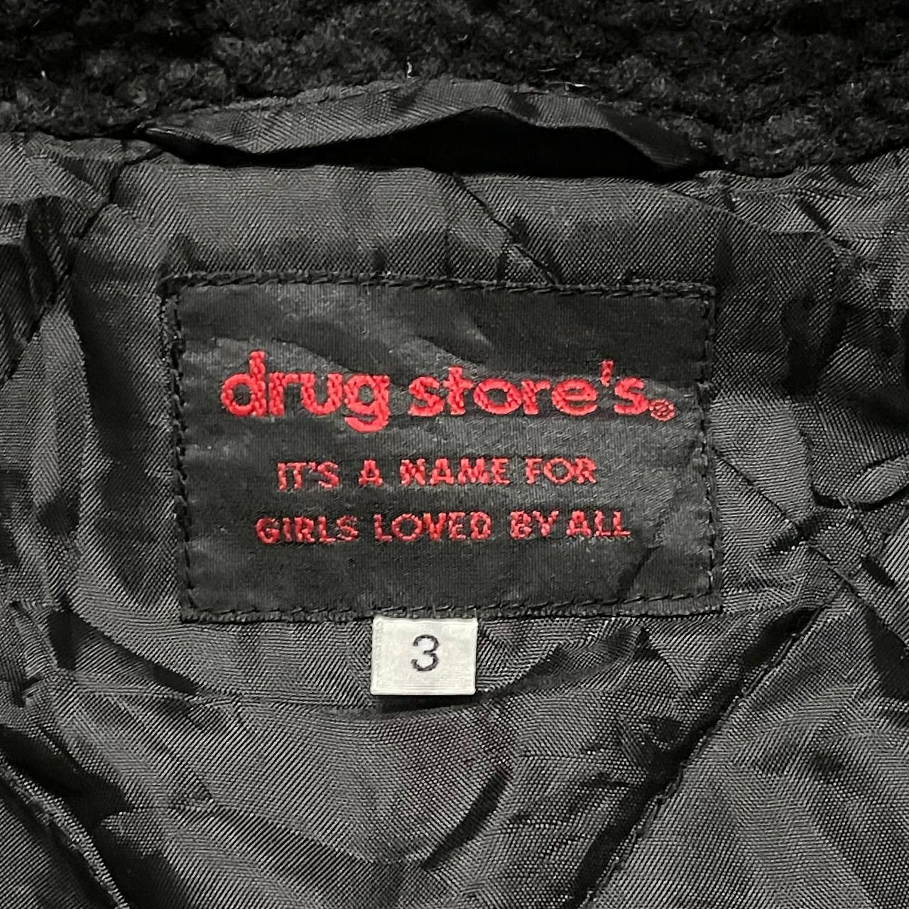 Japanese Brand Vintage Drug Store's Wool Zipper Jacket Size US M / EU 48-50 / 2 - 7 Thumbnail