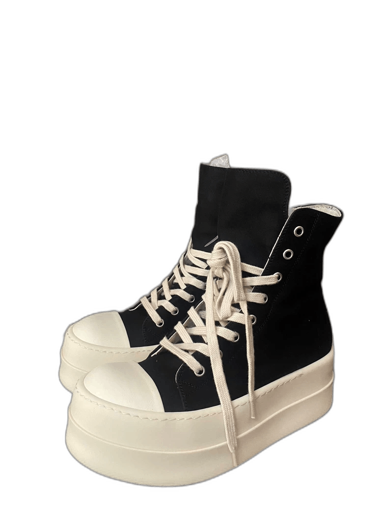 Rick Owens Rick Owens High-Top Platform Sneakers Size 38 Size US 7.5 / EU 40-41 - 1 Thumbnail