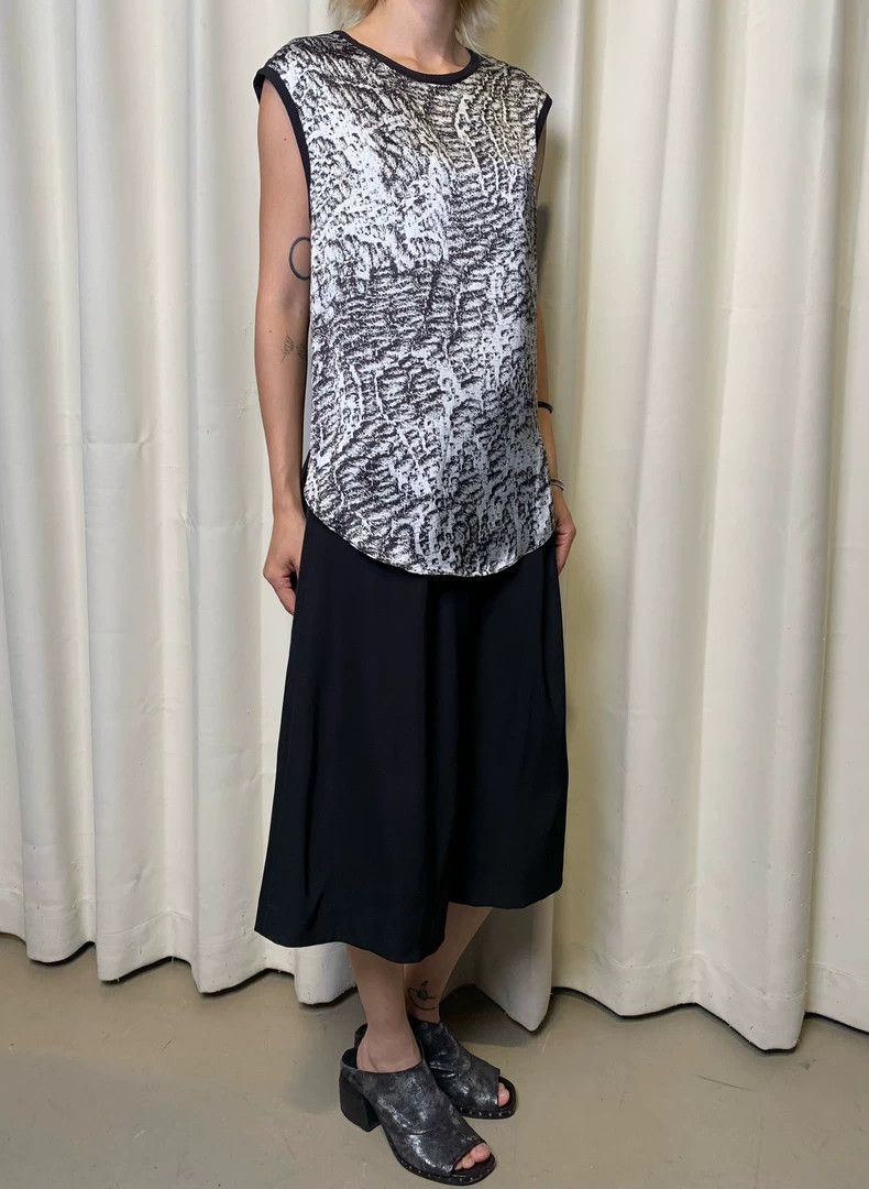 Helmut Lang HELMUT LANG Dark vanguard snake print vest Size S / US 4 / IT 40 - 3 Thumbnail