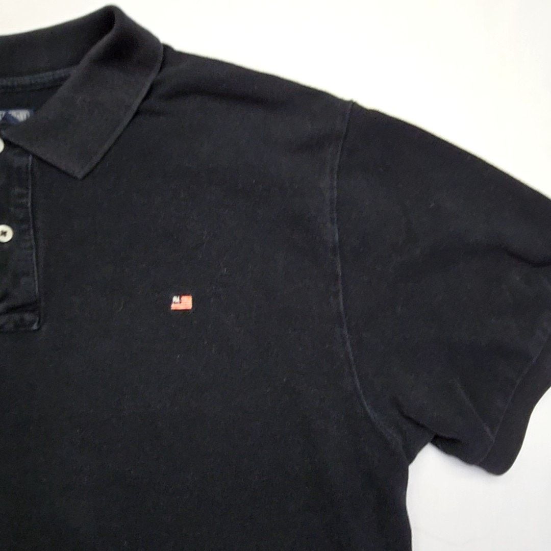 Polo Ralph Lauren × Vintage Vintage Polo Jeans Company Ralph Lauren Polo Black XL Shirt Size XL / US 12-14 / IT 48-50 - 2 Thumbnail