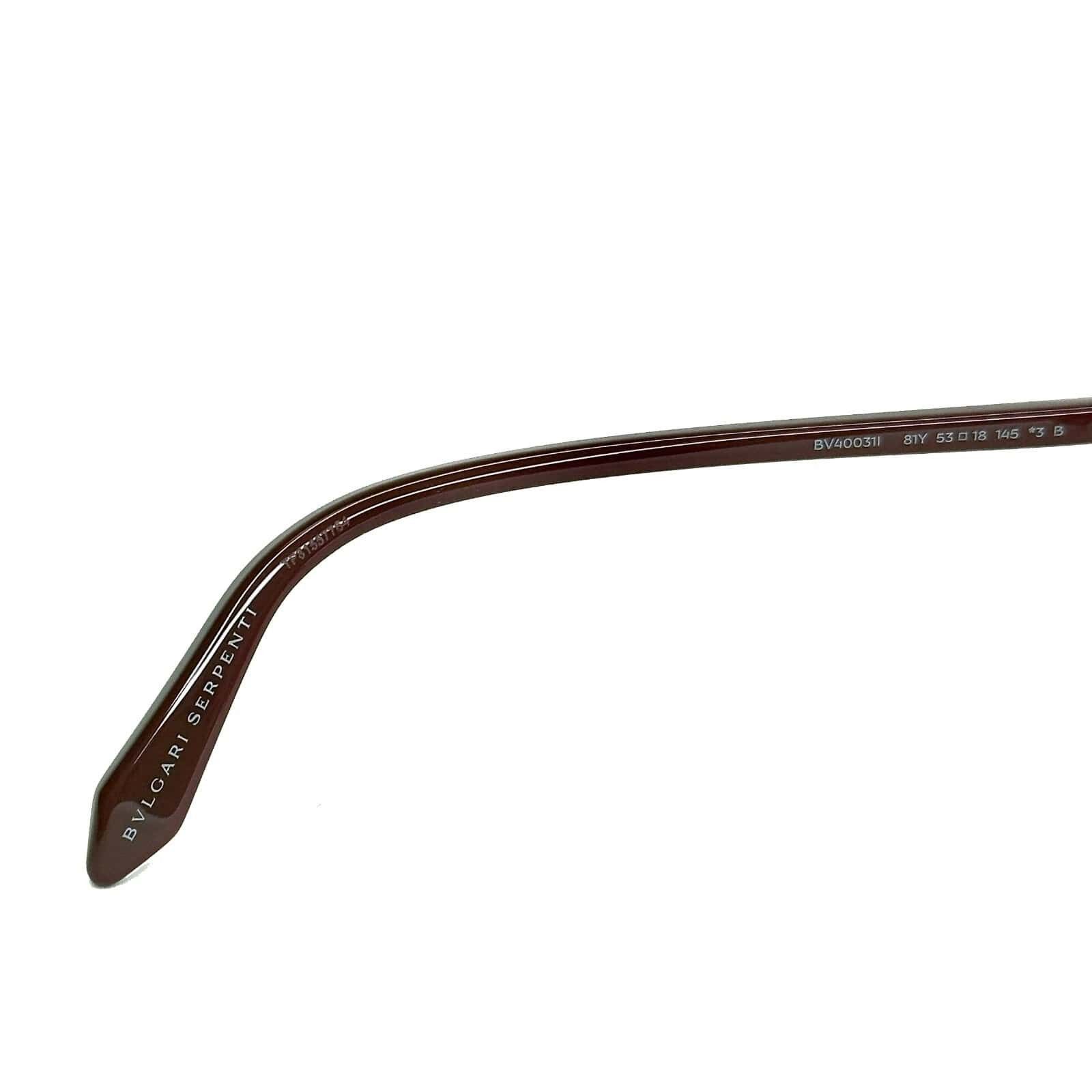 Bvlgari BVLGARI 40031 Serpenti Viper BV40031I Red Sunglasses 81Y Size ONE SIZE - 3 Thumbnail