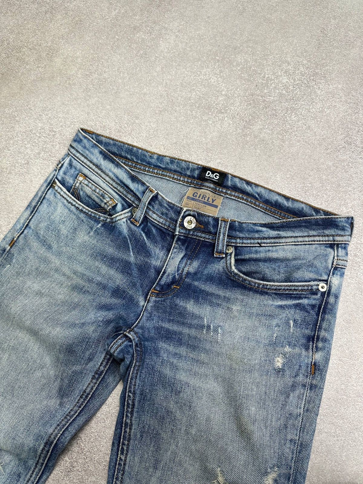 Dolce & Gabbana Vintage Dolce Gabbana Womans Flared Bleached Pants 26 Size 26" / US 2 / IT 38 - 4 Thumbnail
