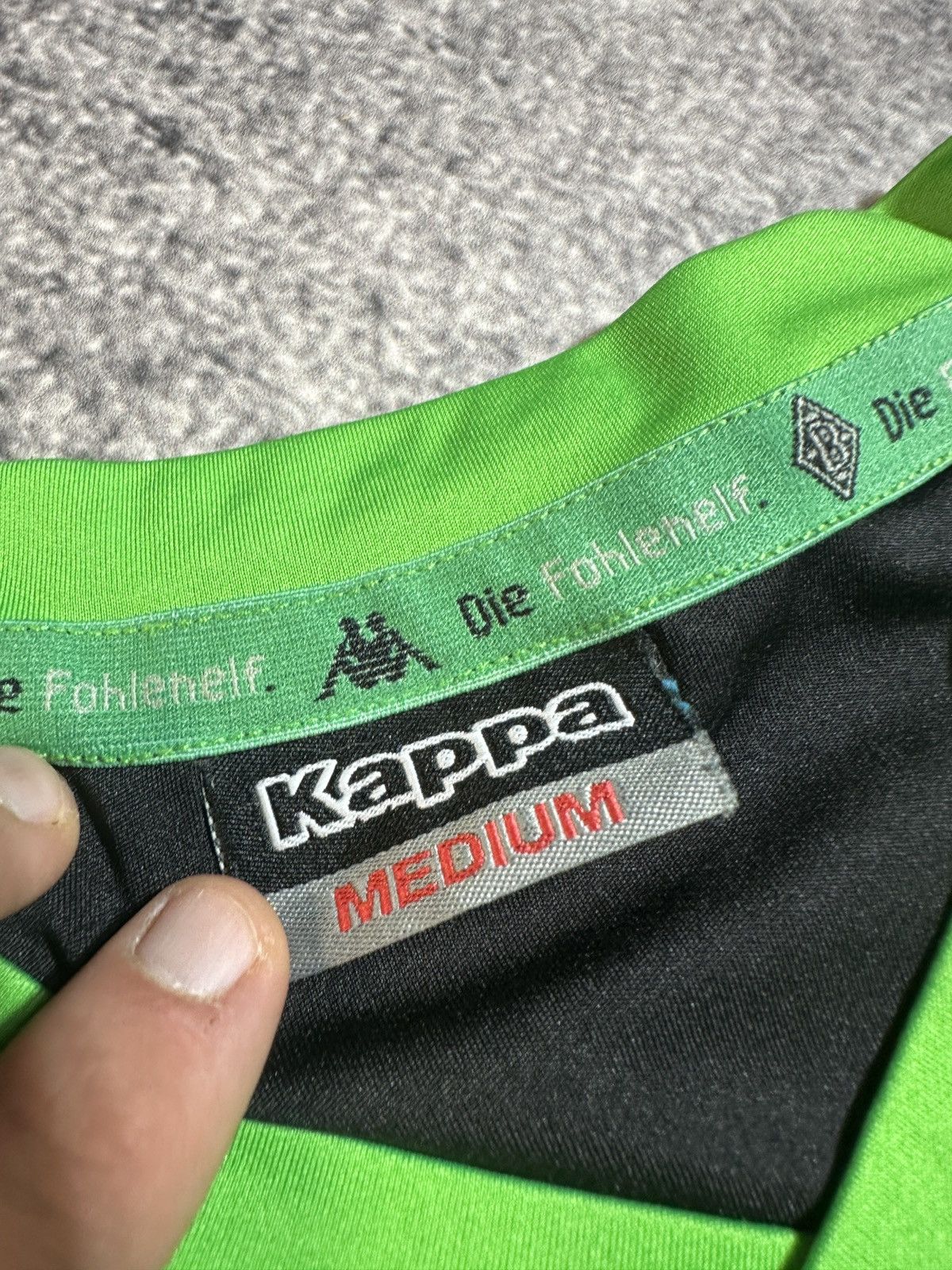 Kappa Kappa Borussia Menhengladbah Soccer Jersey Streetwear Rare M Size US M / EU 48-50 / 2 - 3 Thumbnail