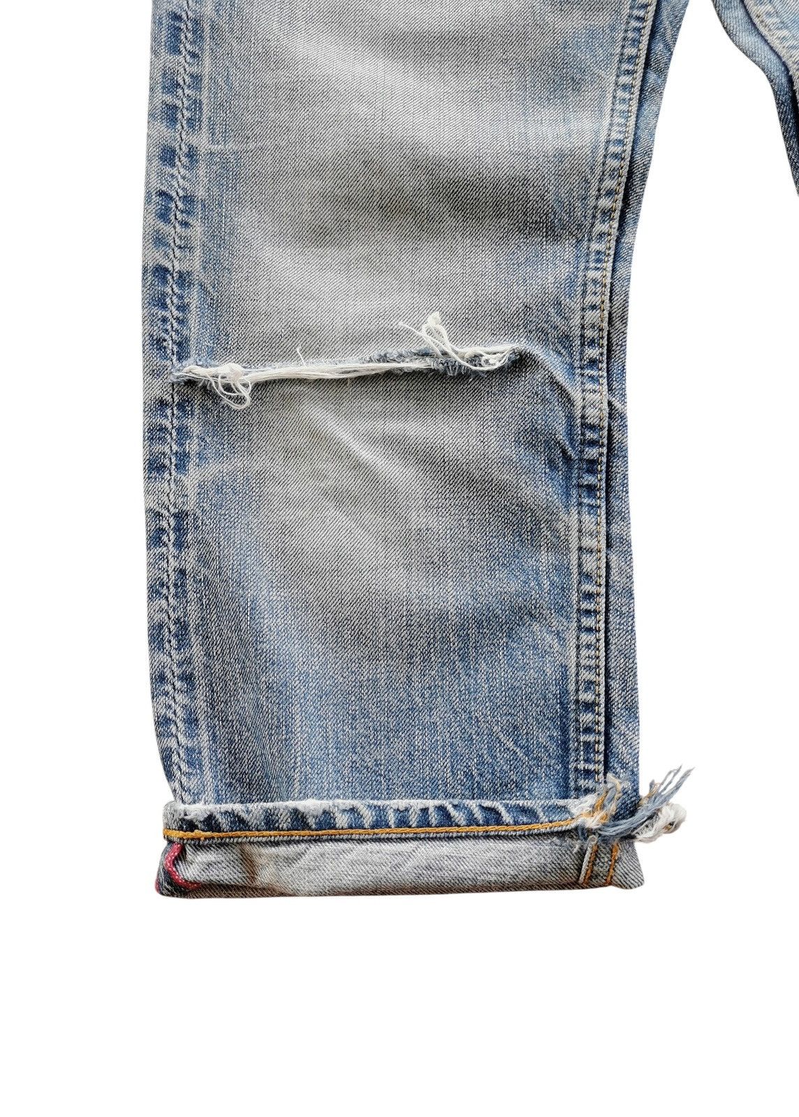 Johnbull Johnbull Selvedge Distressed Jeans Size US 29 - 5 Thumbnail