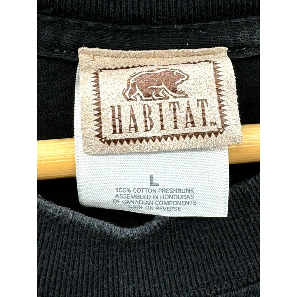 Habitat × Vintage 2000's Habitat Eagle Nature Animal Graphic T-Shirt Size US L / EU 52-54 / 3 - 3 Thumbnail