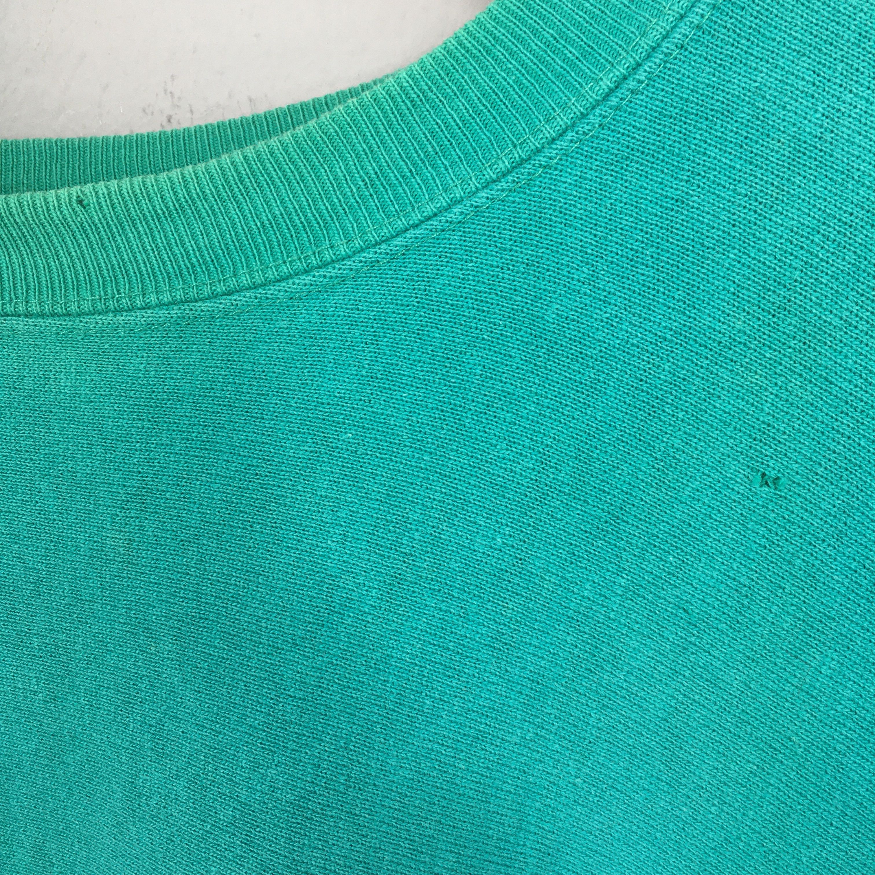 Champion × Vintage Vintage 1980s Champion Reverse Weave Green Sweatshirt Medium Size US M / EU 48-50 / 2 - 4 Thumbnail