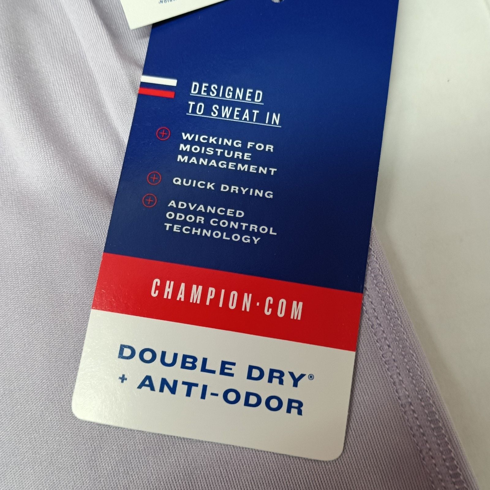 Champion Champion Men's Double Dry Anti-Odor T-Shirt Size L Purple Size US L / EU 52-54 / 3 - 4 Thumbnail
