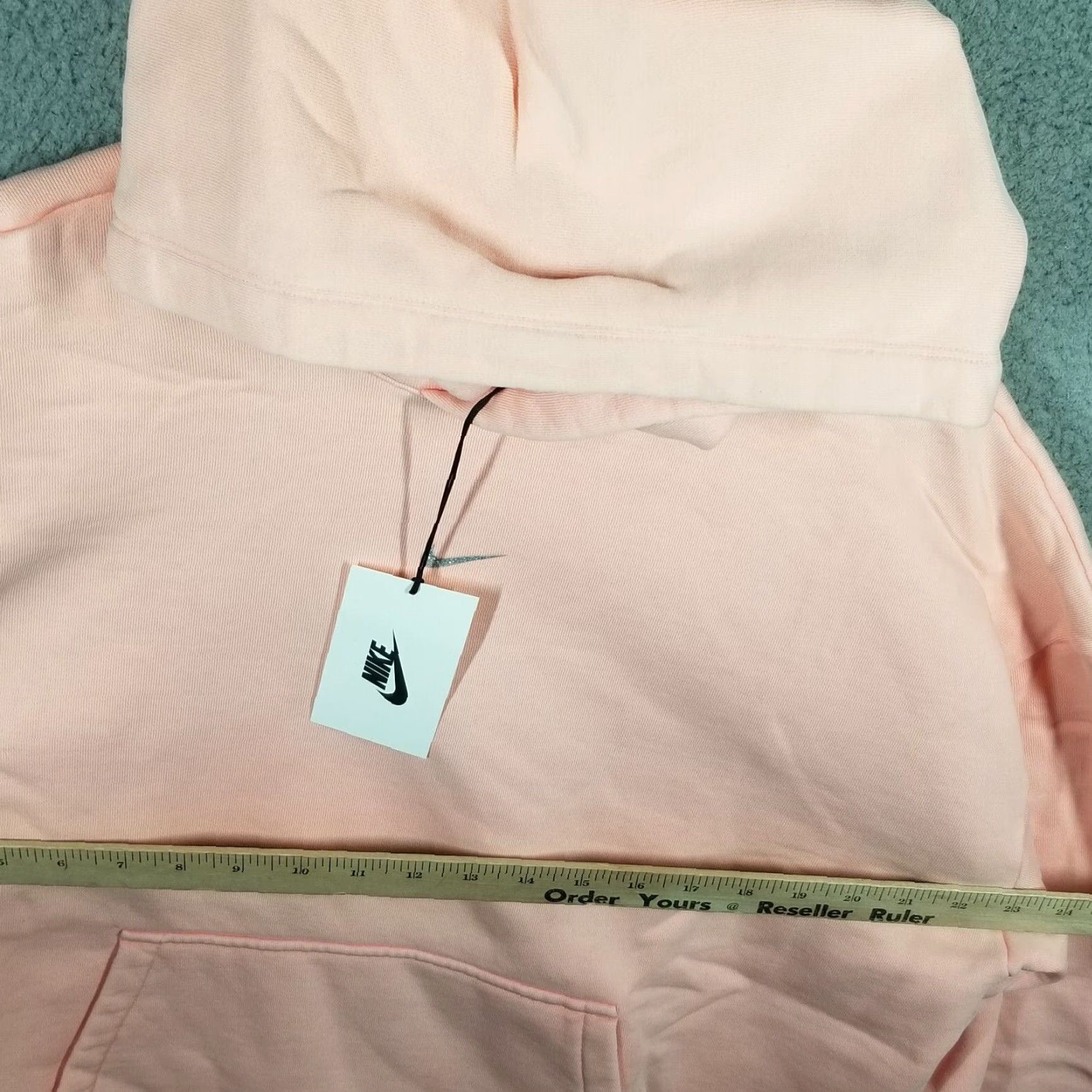 Nike Nike NikeLab Hoodie Olivia Kim M Pullover Mens Bleached Coral Summer Collection Size US M / EU 48-50 / 2 - 6 Thumbnail