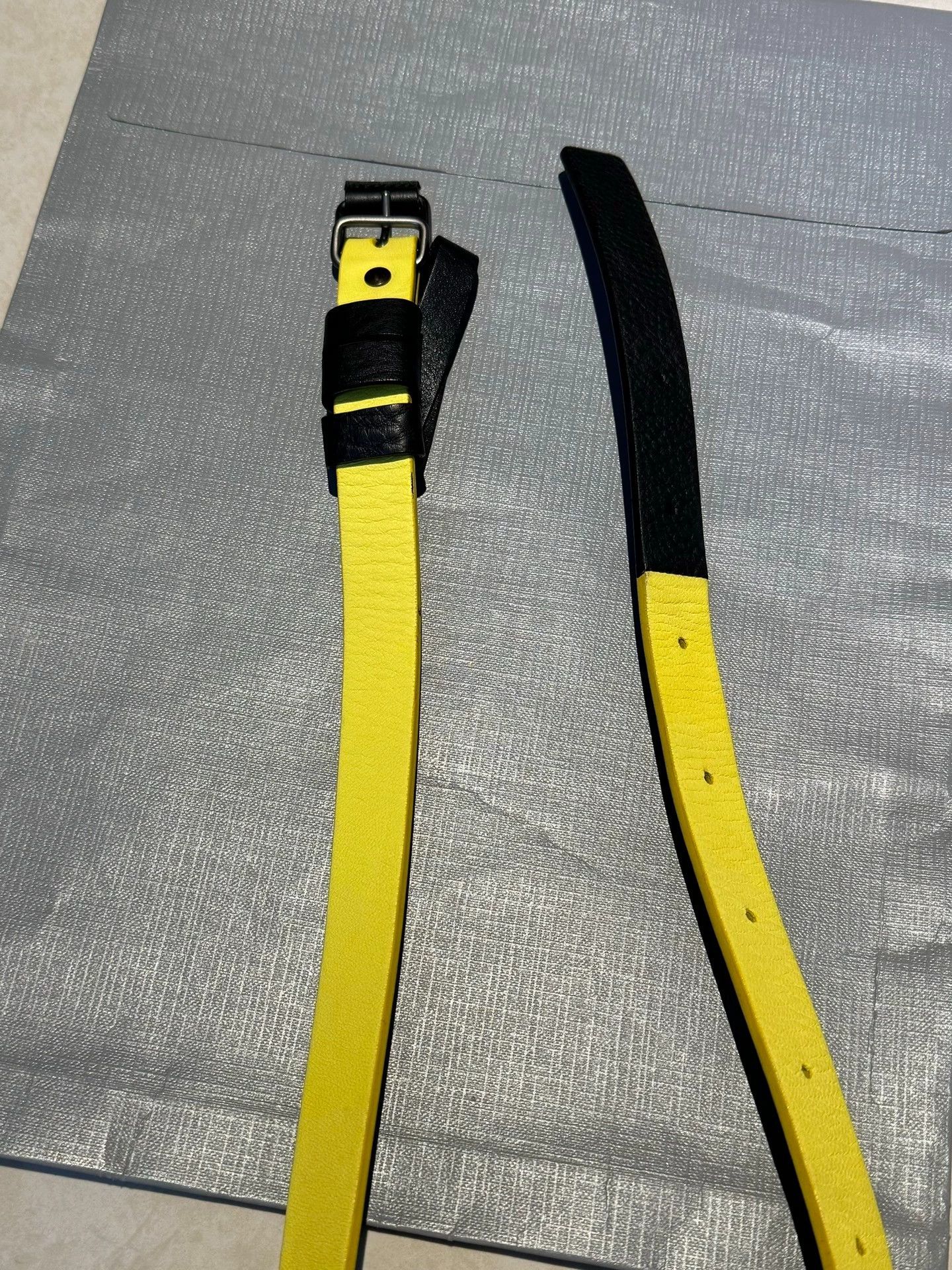 Balenciaga Balenciaga Wu-Tang Color-Blocked Biker Belt Unisex Size ONE SIZE - 1 Thumbnail
