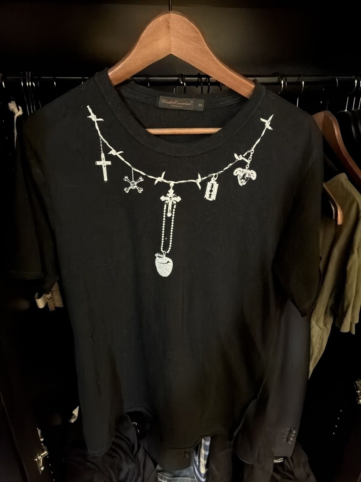 Undercover Undercover SS05 Necklace T-shirt Size US M / EU 48-50 / 2 - 2 Thumbnail