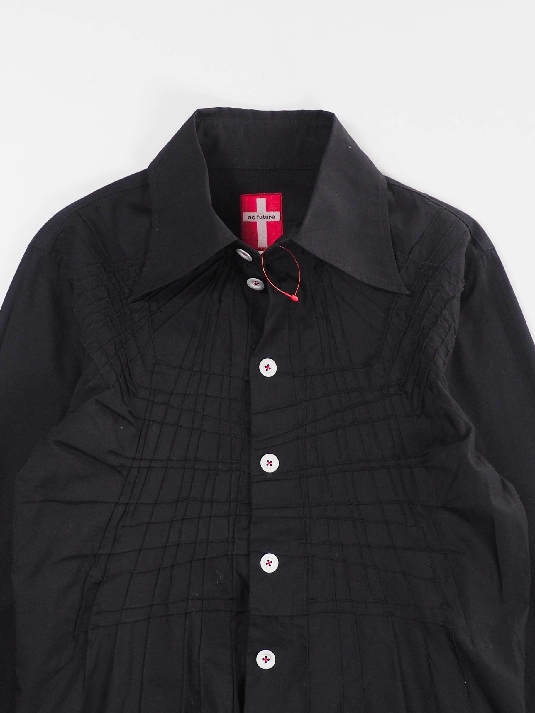 Japanese Brand × No Future × Seditionaries No future spider net shirt buttons Size S / US 4 / IT 40 - 2 Thumbnail