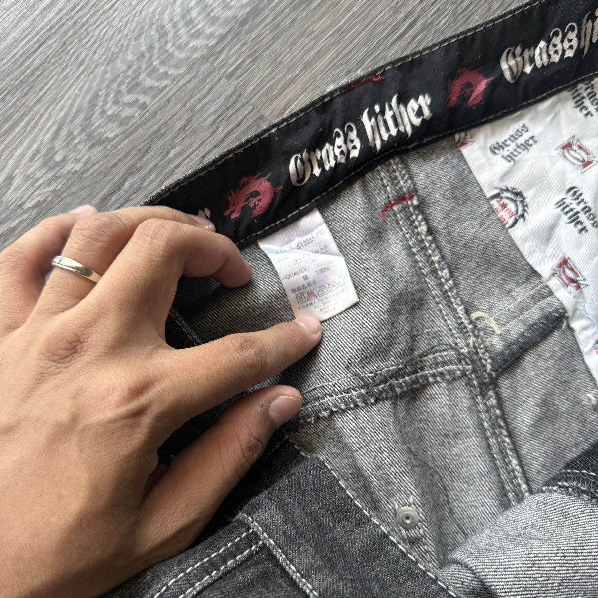 14th Addiction Y2K Style Ckrass Hither Denim Size US 40 / EU 56 - 6 Thumbnail