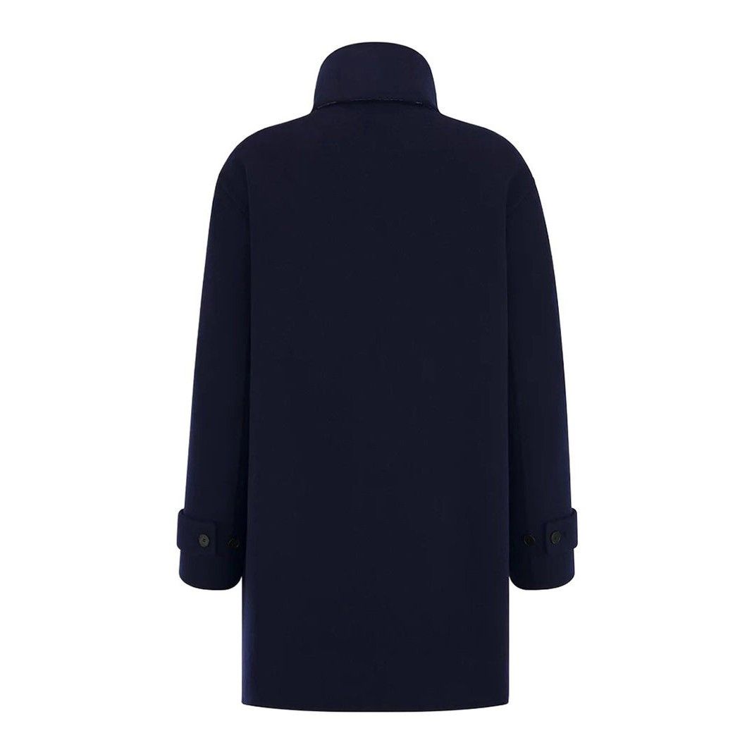 DIOR Double Faced Wool And Silk Scarf Coat New & Authentic (
