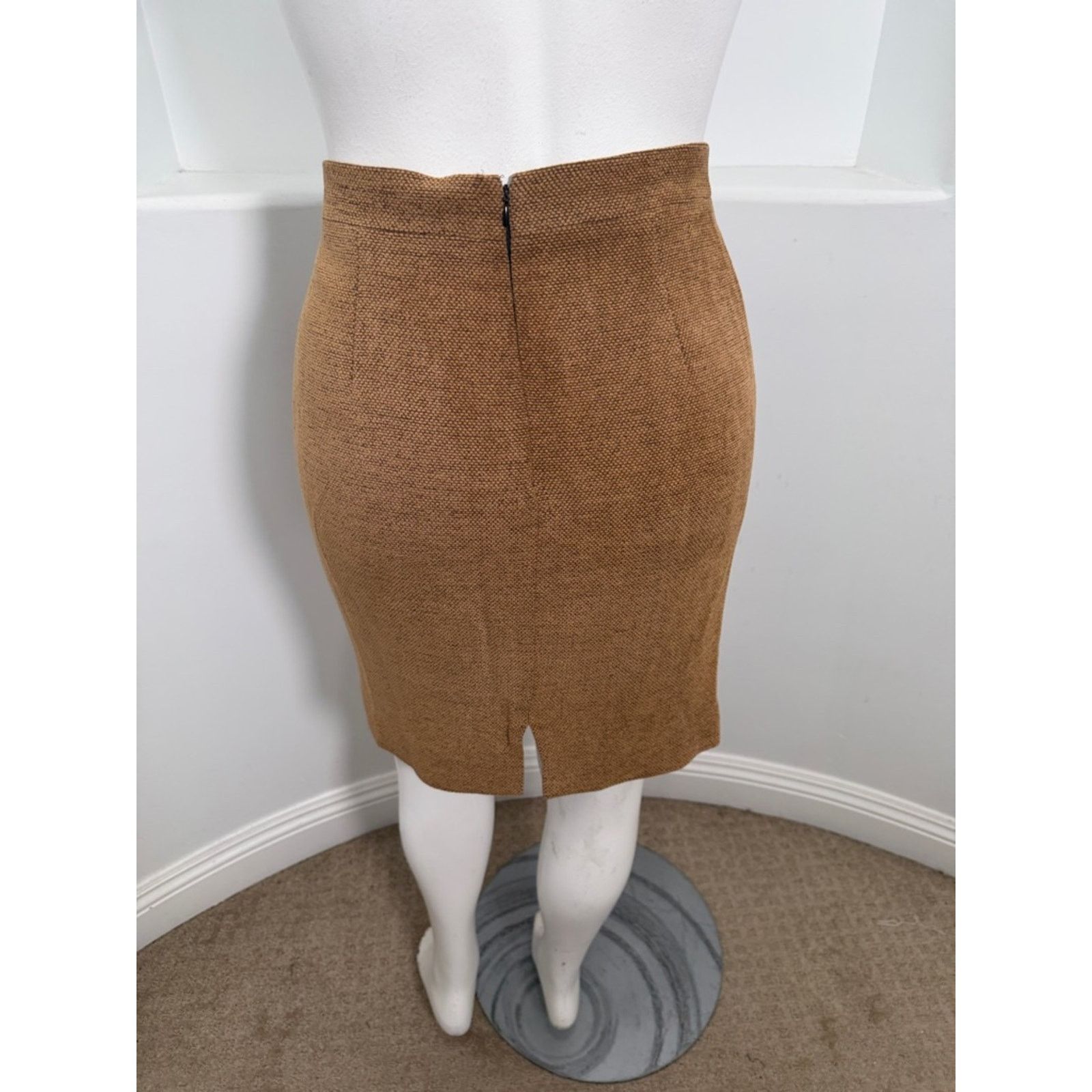 St. John Griffin Cray for St John Vintage Brown Skirt Jacket Suit 10 Size L / US 10 / IT 46 - 9 Thumbnail
