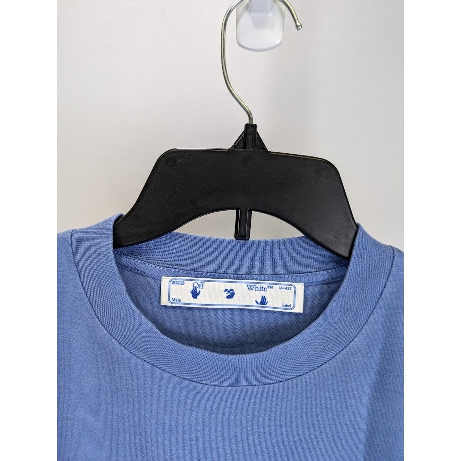 Off-White o1rshd1 SMR-Ibiza T-Shirt in Blue White Size US S / EU 44-46 / 1 - 6 Thumbnail