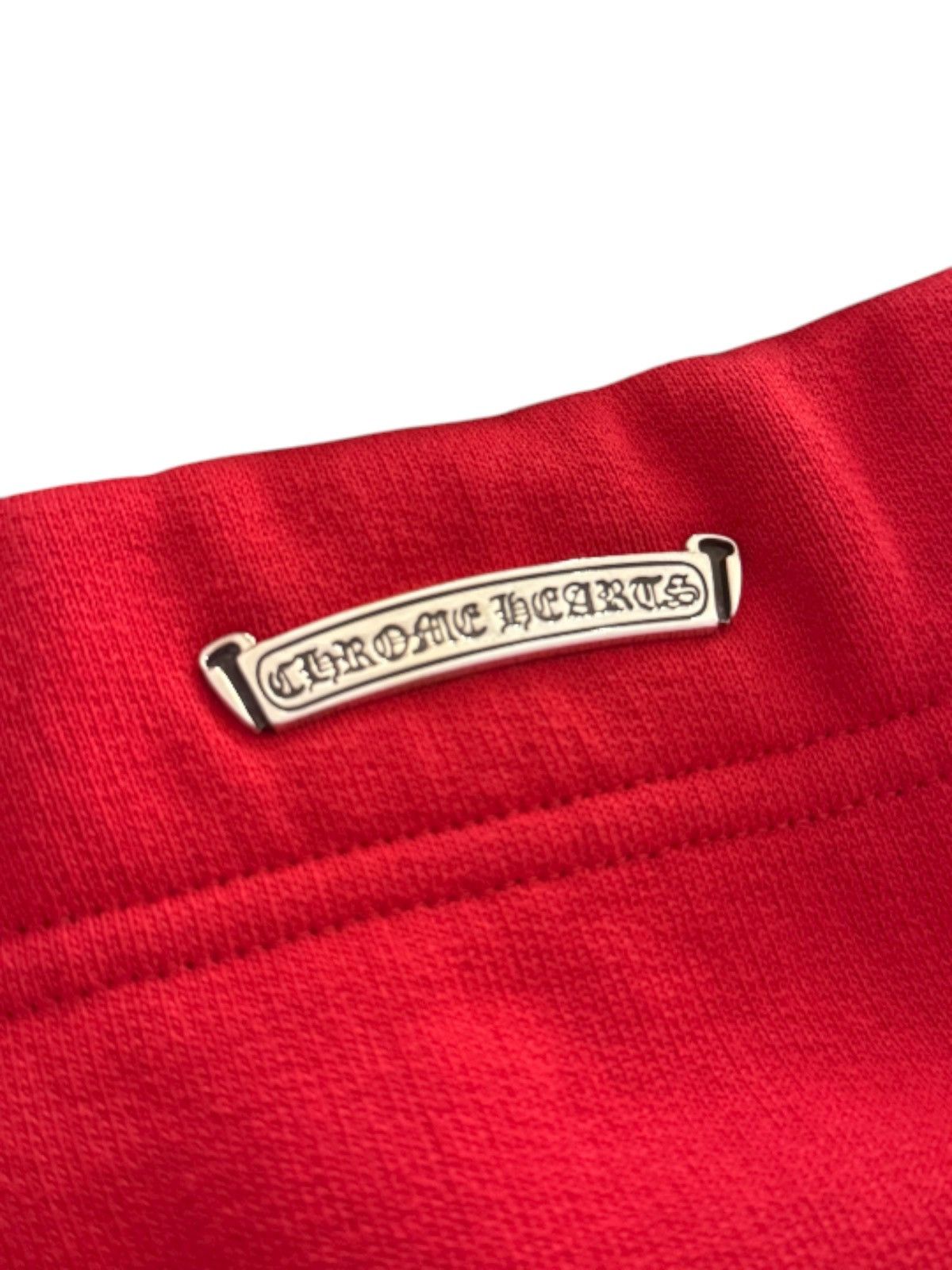 Chrome Hearts Chrome Hearts Red Tripe Cross Sweatpants Size US 34 / EU 50 - 3 Thumbnail