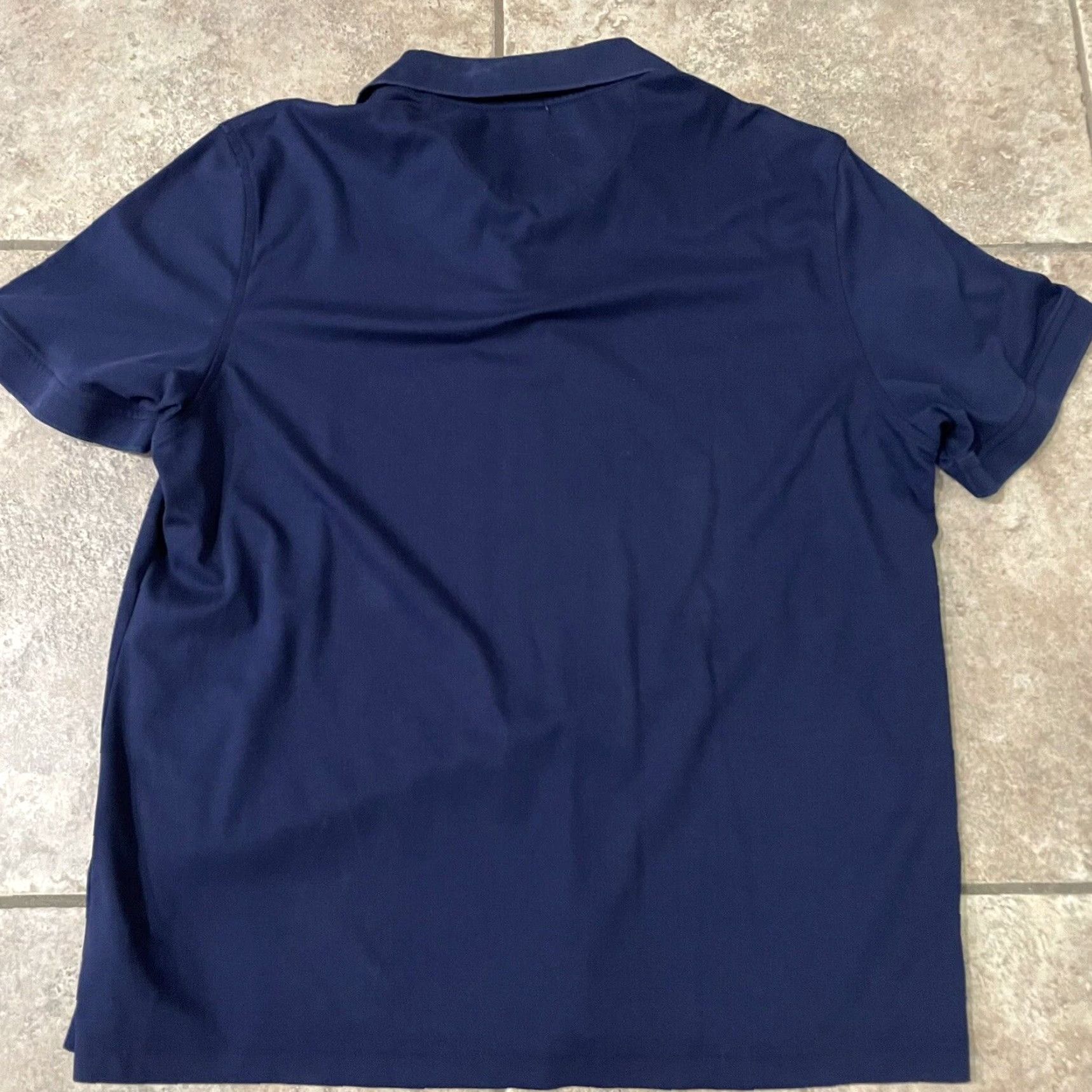 UNTUCKit UNTUCKit Polo Shirt Men XL Blue Cotton 100% Casual Dress Shirt Size US XL / EU 56 / 4 - 5 Thumbnail