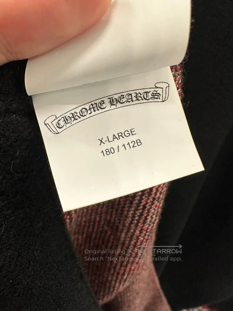 Chrome Hearts CHROME HEARTS Size XL Red three cross skin red lip sweater Size US XL / EU 56 / 4 - 8 Thumbnail