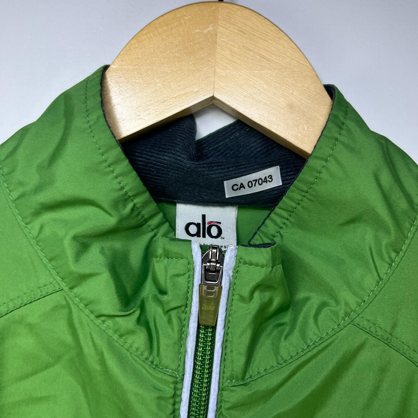 Alo Vintage Alo Yoga Zip-Up Windbreaker Jacket Women’s 2XL Size XXL / US 16-18 / IT 52-54 - 4 Thumbnail
