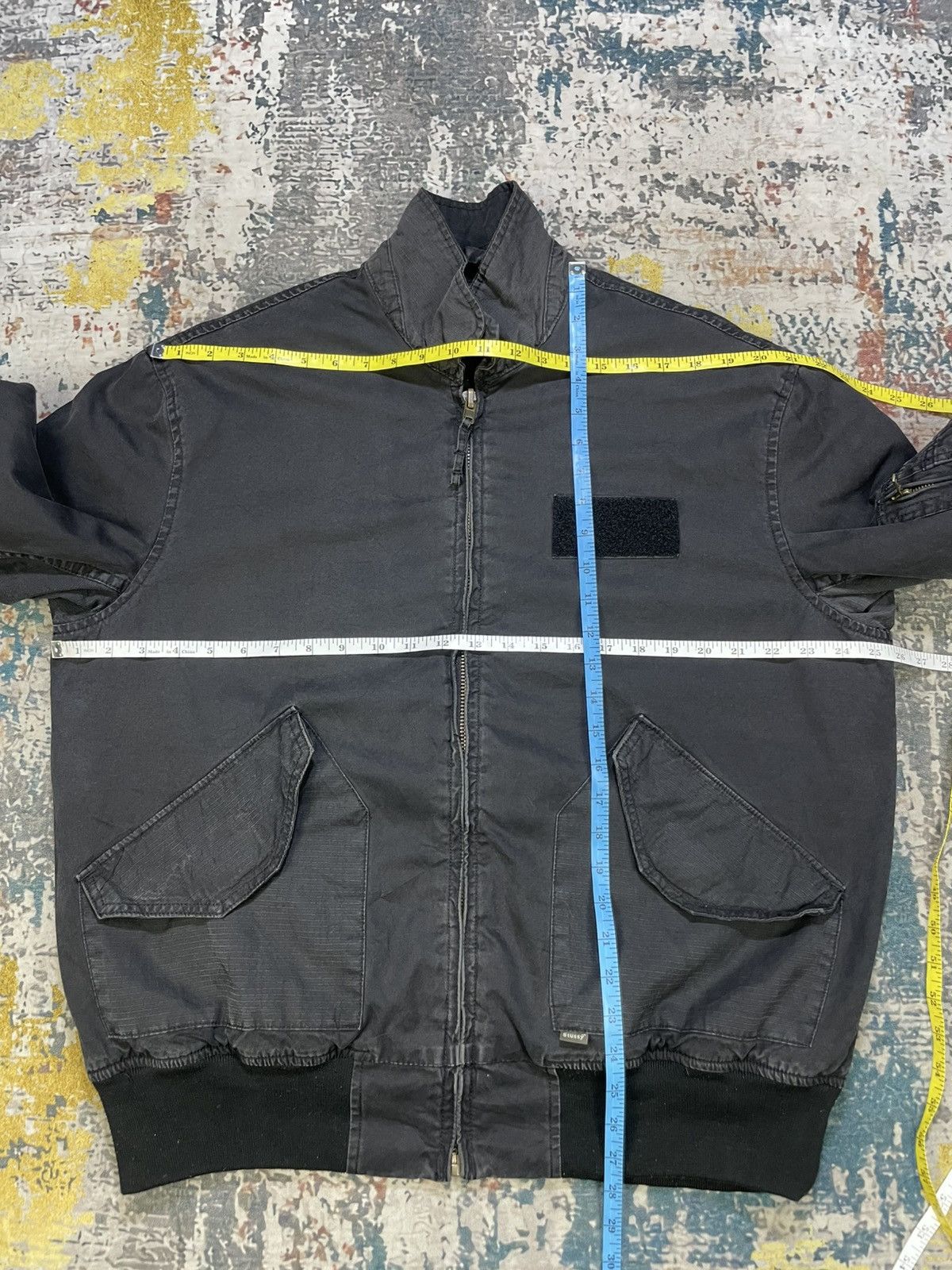 Stussy Vtg 90s Stussy Military Type CWU-45P Flight Bombers Size US M / EU 48-50 / 2 - 13 Thumbnail