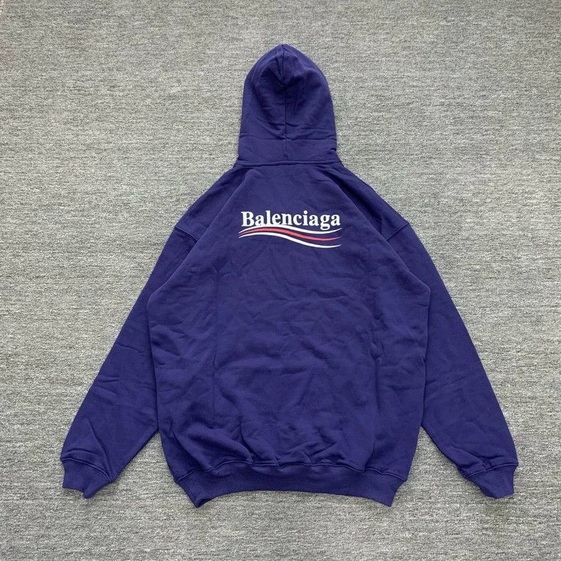 Balenciaga Balenciaga Blue Coca-Cola wave hoodie sweatshirt Size US S / EU 44-46 / 1 - 2 Thumbnail