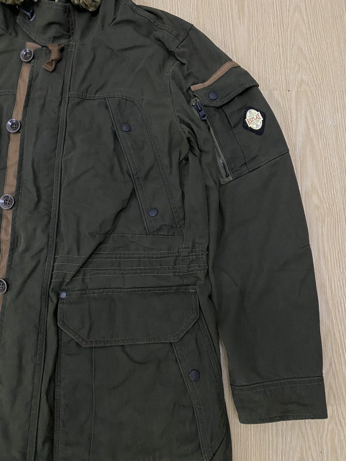 Replay Replay nova check military exclusive waxed jacket Size US M / EU 48-50 / 2 - 3 Thumbnail
