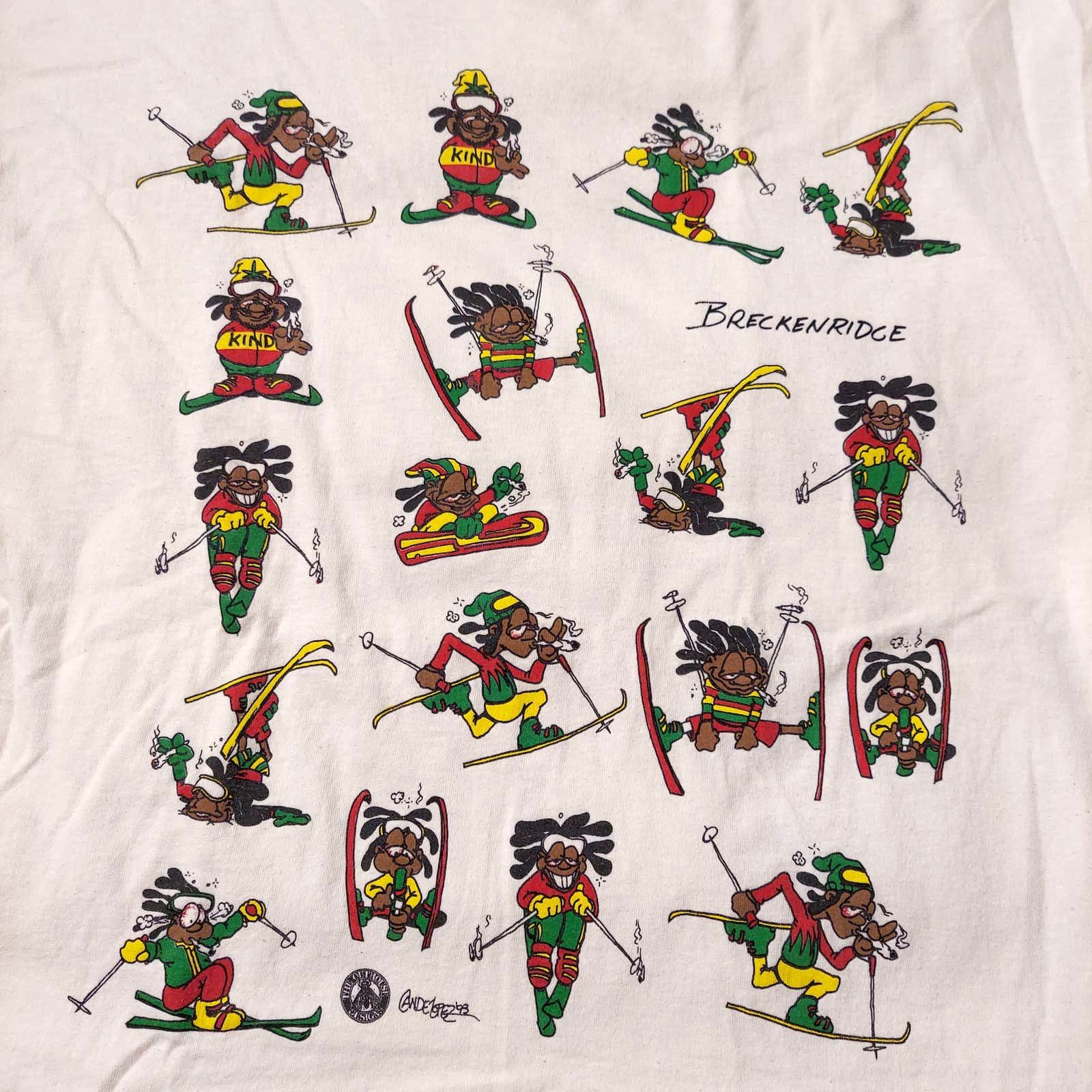 image of Fruit Of The Loom Breckenridge Shirt Size Xxl The Outhouse Designs Rastafari '93 in White, Men's