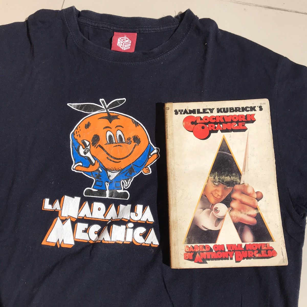 Vintage clockwork orange Tee Shirt Tshirt La Naranja Mecanica clockw Size US S / EU 44-46 / 1 - 1 Thumbnail