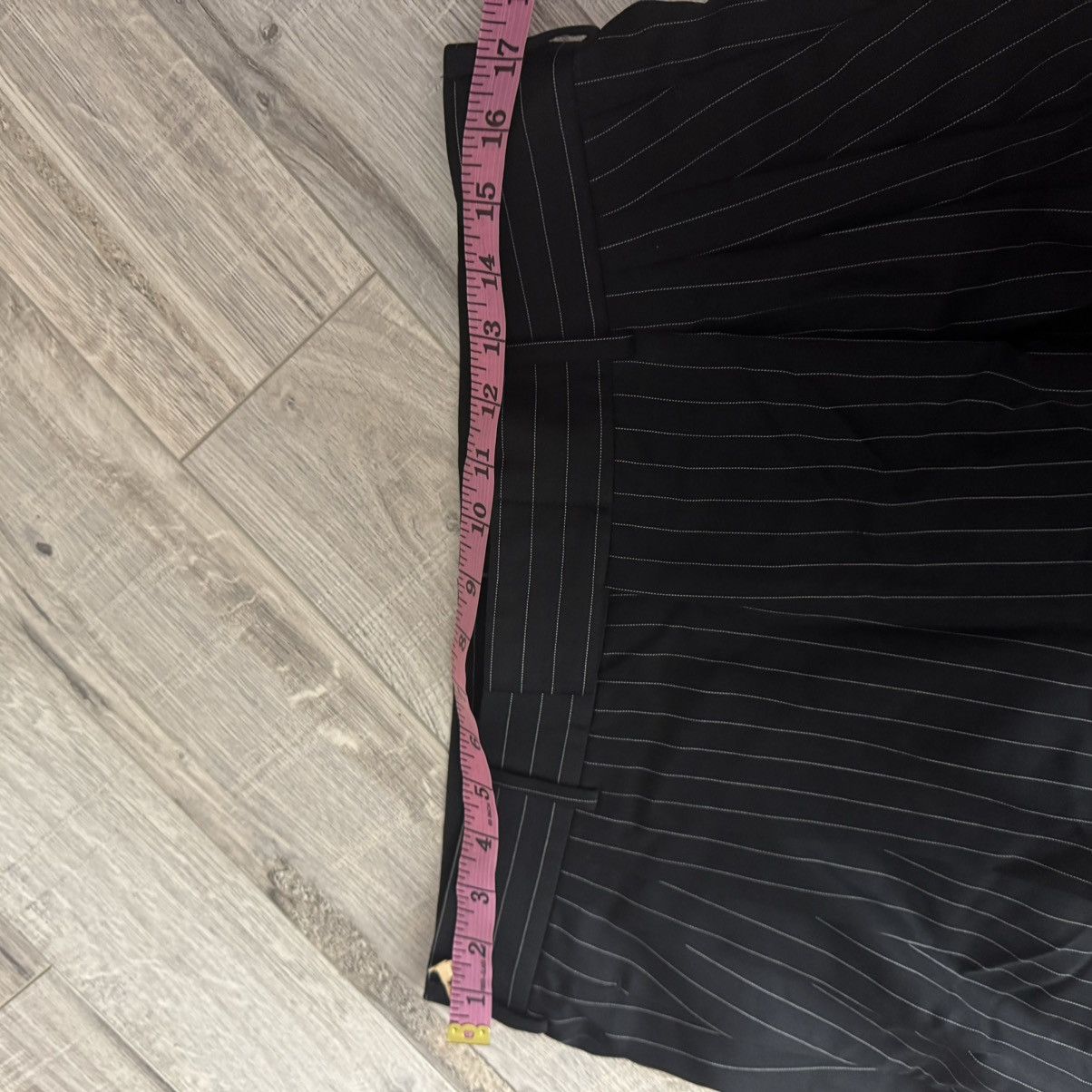 Gucci Gucci pants dress pants pin stripe striped flare wide leg Size 34" / US 12 / IT 48 - 16 Thumbnail